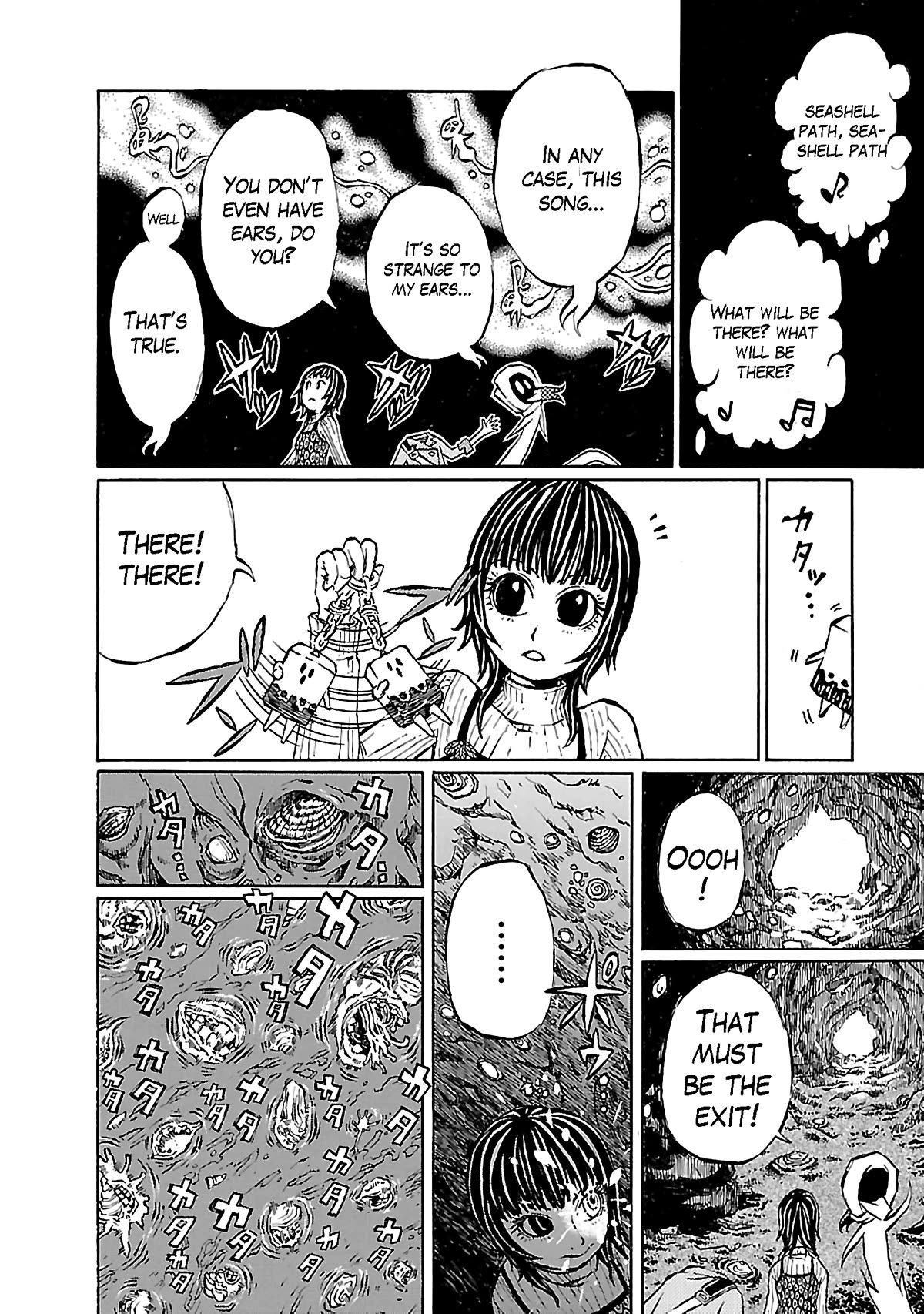 Shoujo Kidan Makora Chapter 6 page 22 - Chapter 6: Seashell cave prison.