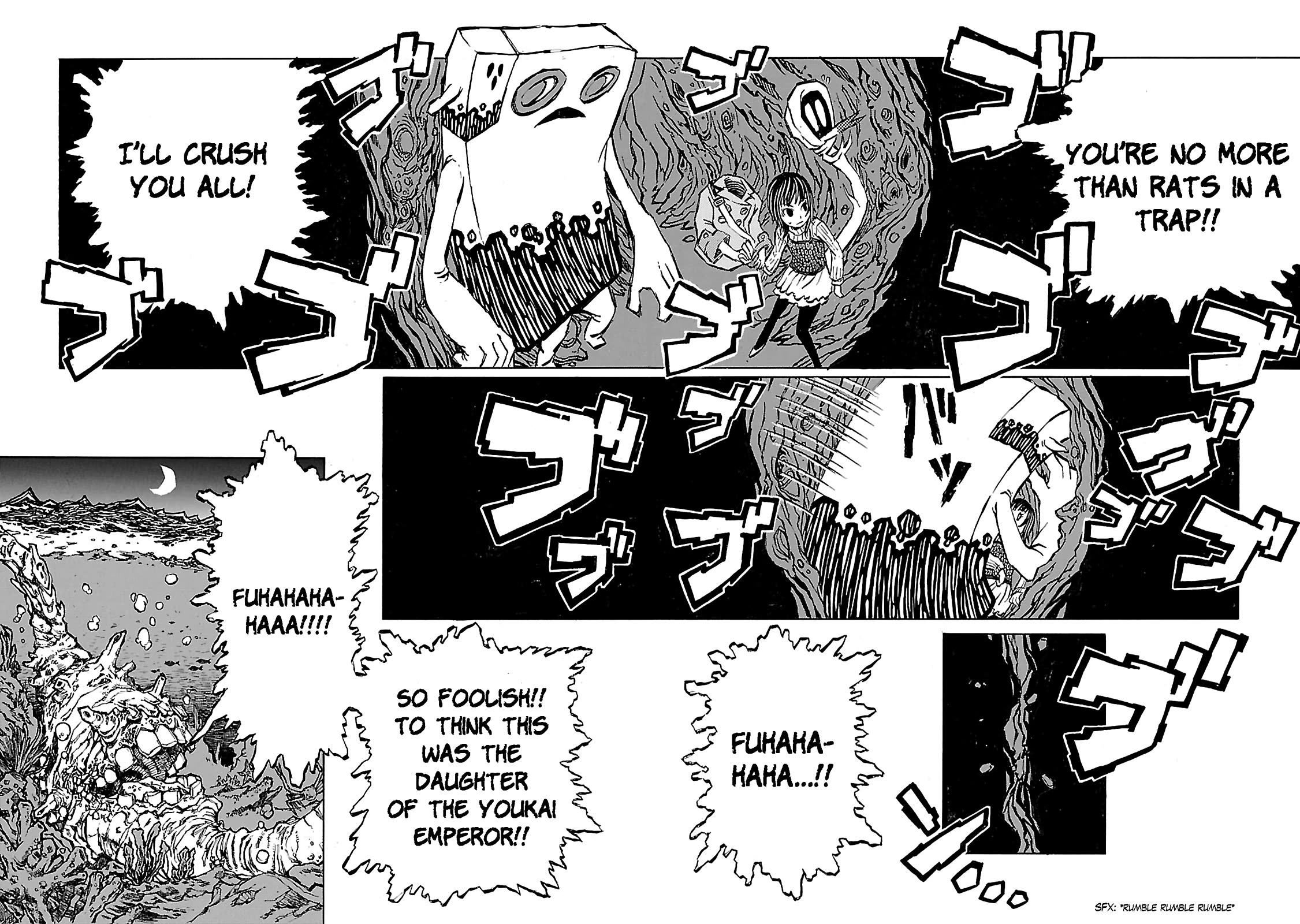 Shoujo Kidan Makora Chapter 6 page 27 - Chapter 6: Seashell cave prison.