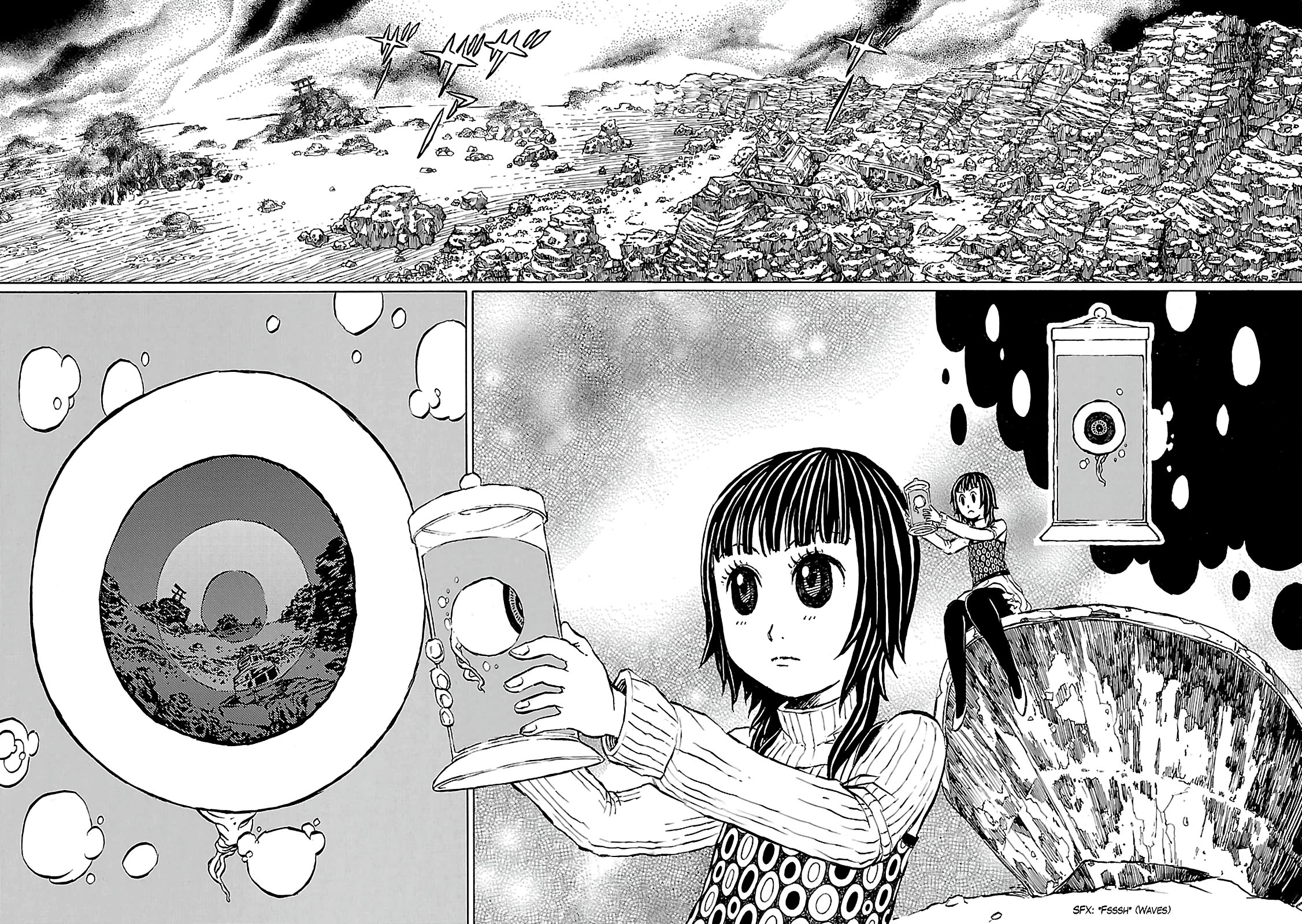 Shoujo Kidan Makora Chapter 6 page 4 - Chapter 6: Seashell cave prison.