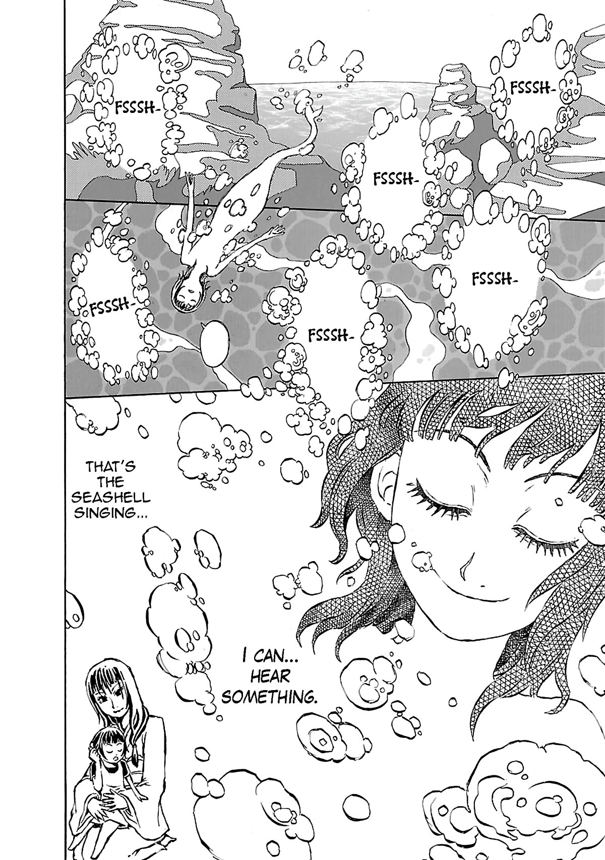 Shoujo Kidan Makora Chapter 6 page 7 - Chapter 6: Seashell cave prison.