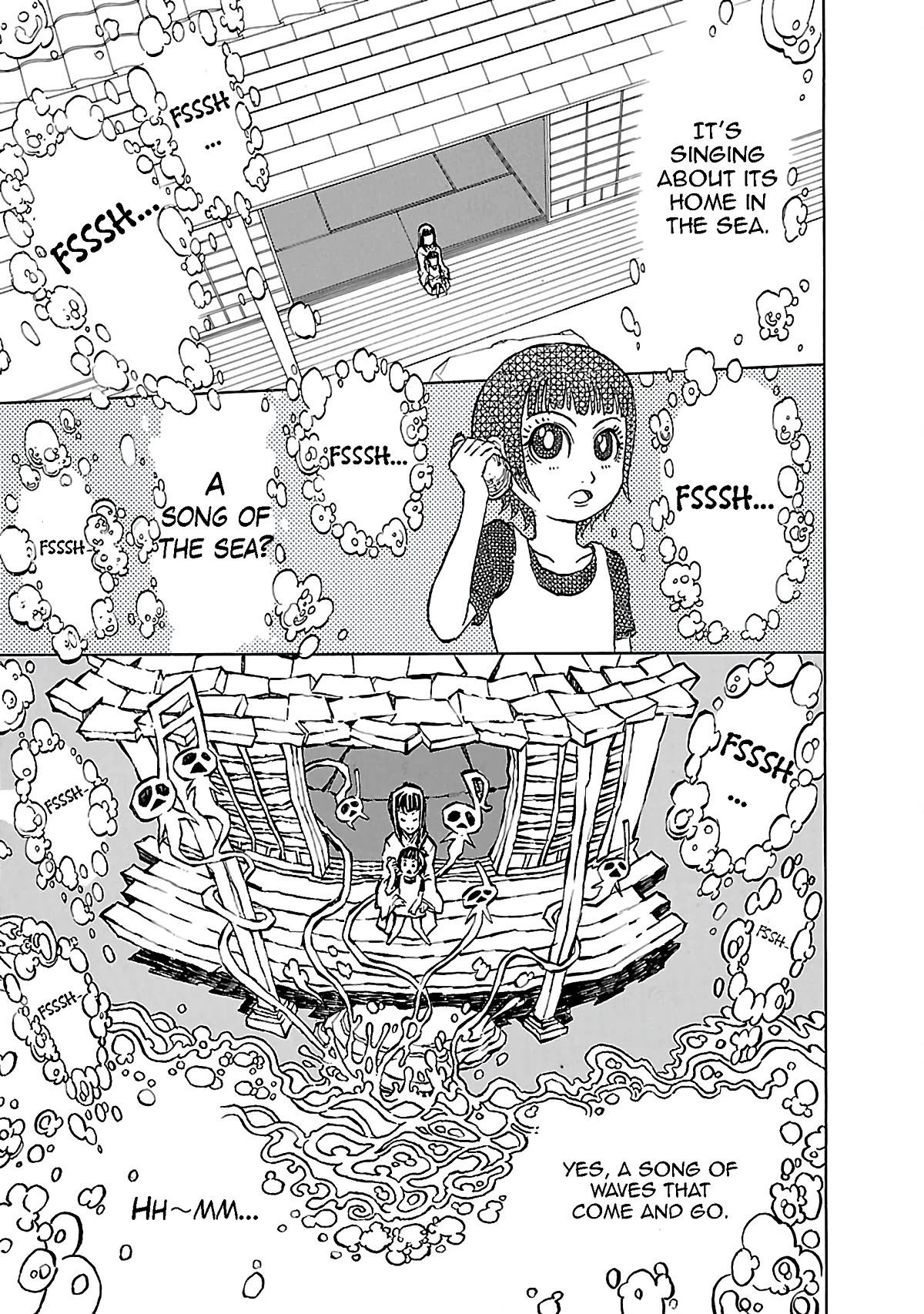 Shoujo Kidan Makora Chapter 6 page 8 - Chapter 6: Seashell cave prison.