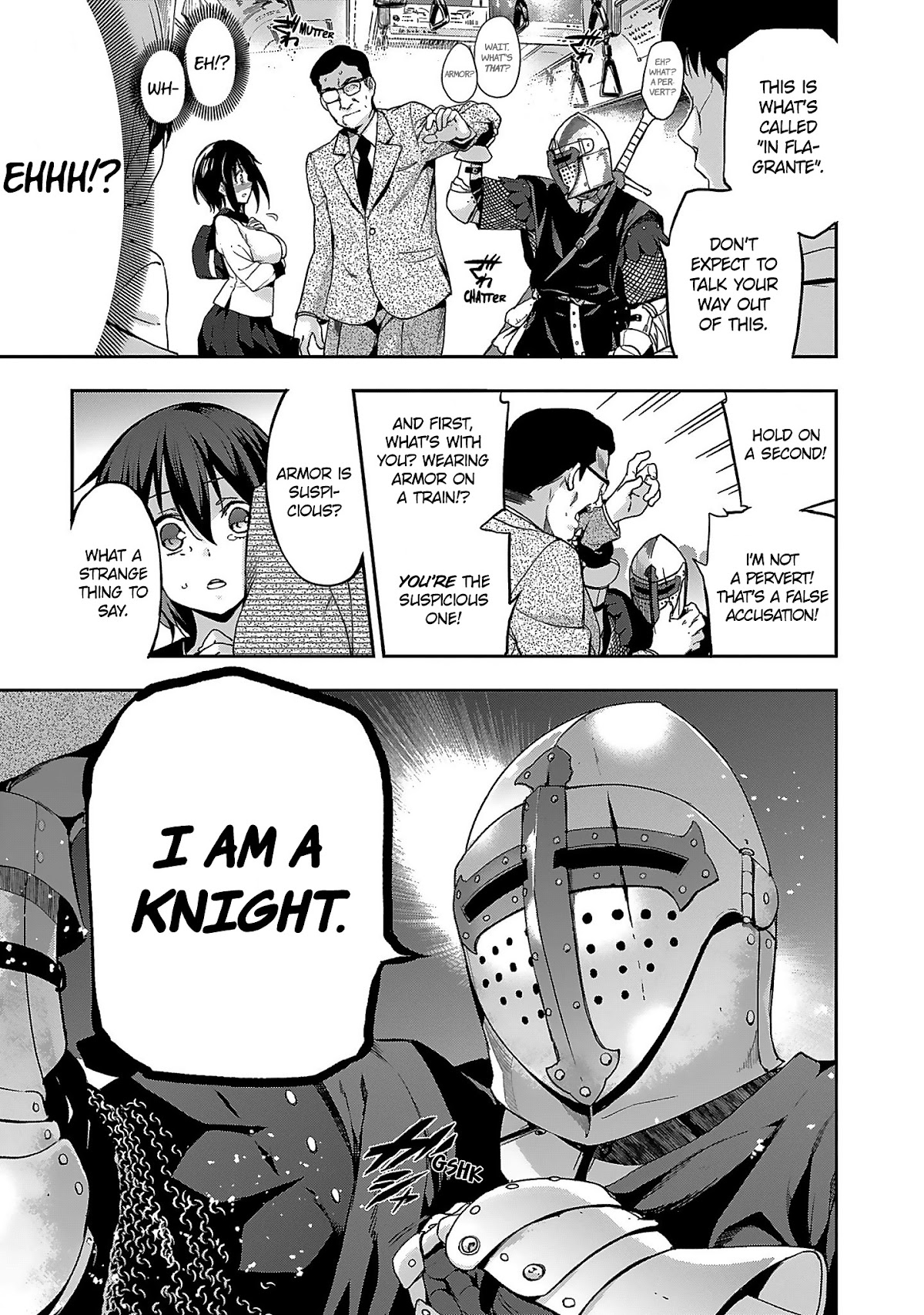 Shoujo Kishidan x Knight Tale Chapter 1 page 10 - Chapter 1: Act 1