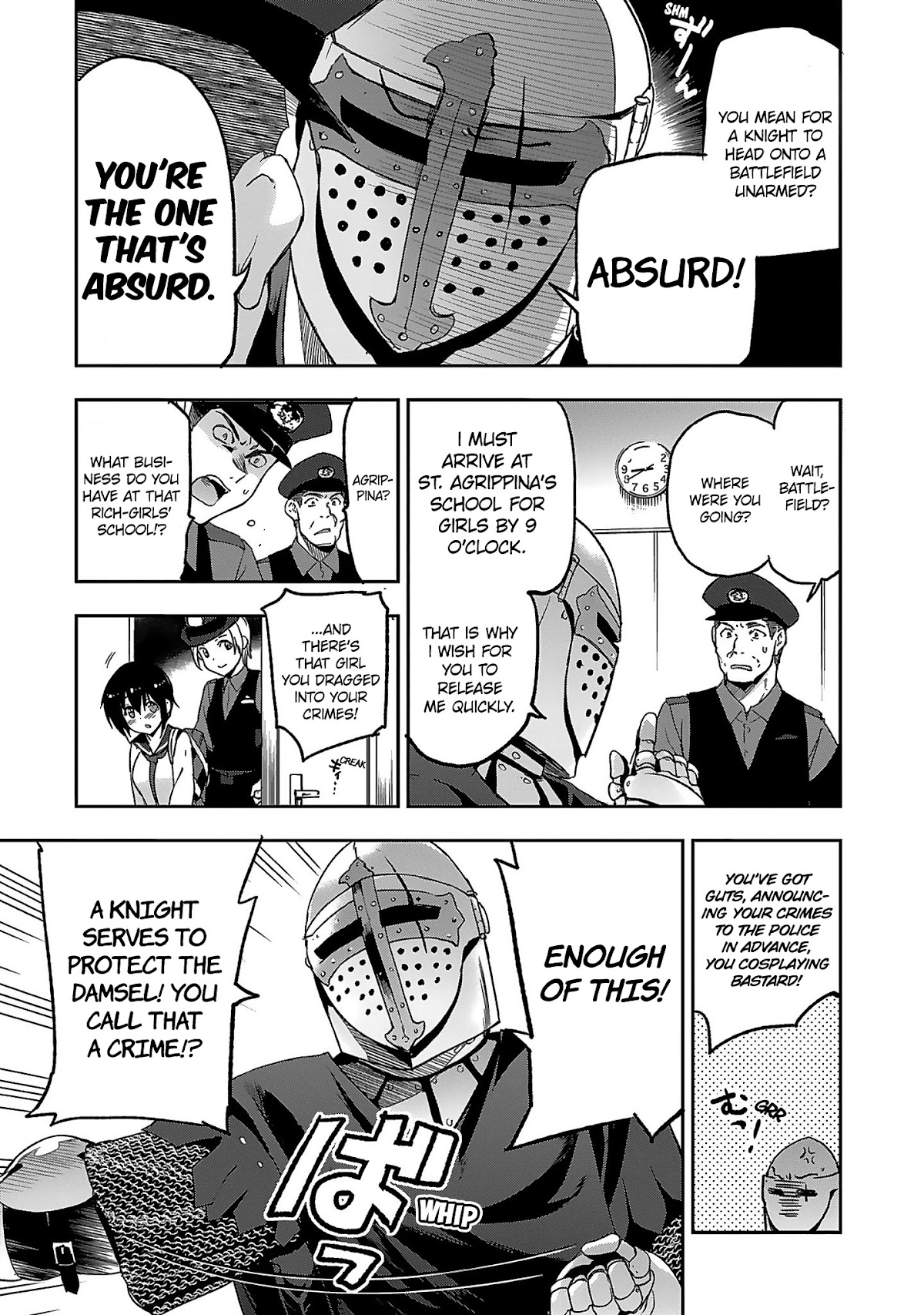 Shoujo Kishidan x Knight Tale Chapter 1 page 17 - Chapter 1: Act 1