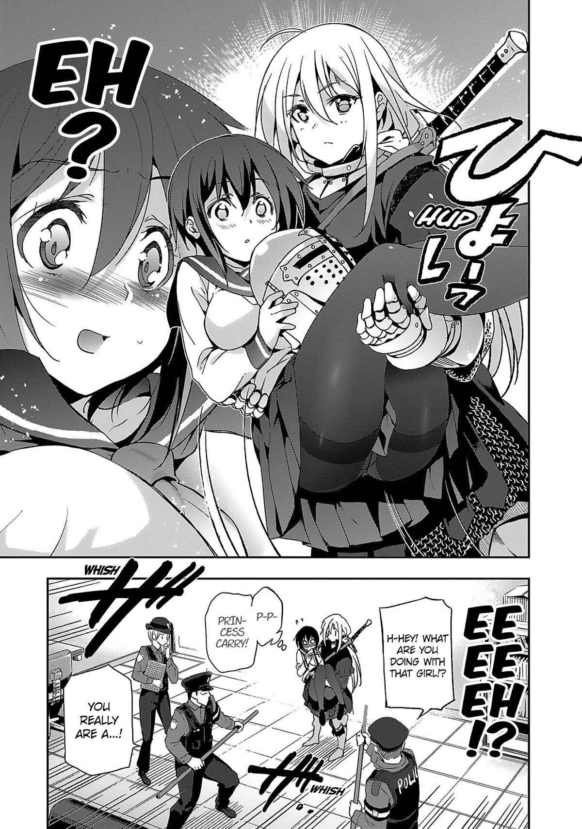 Shoujo Kishidan x Knight Tale Chapter 1 page 24 - Chapter 1: Act 1