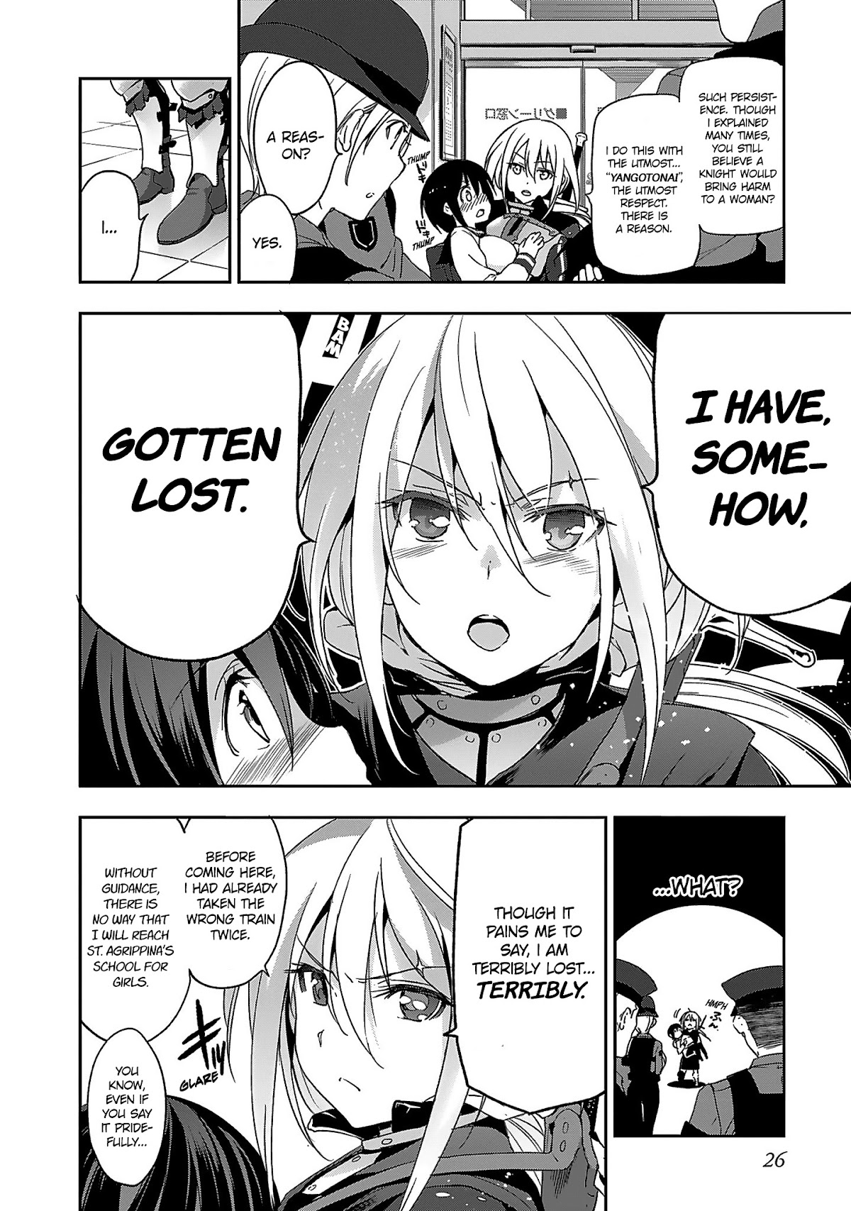 Shoujo Kishidan x Knight Tale Chapter 1 page 25 - Chapter 1: Act 1