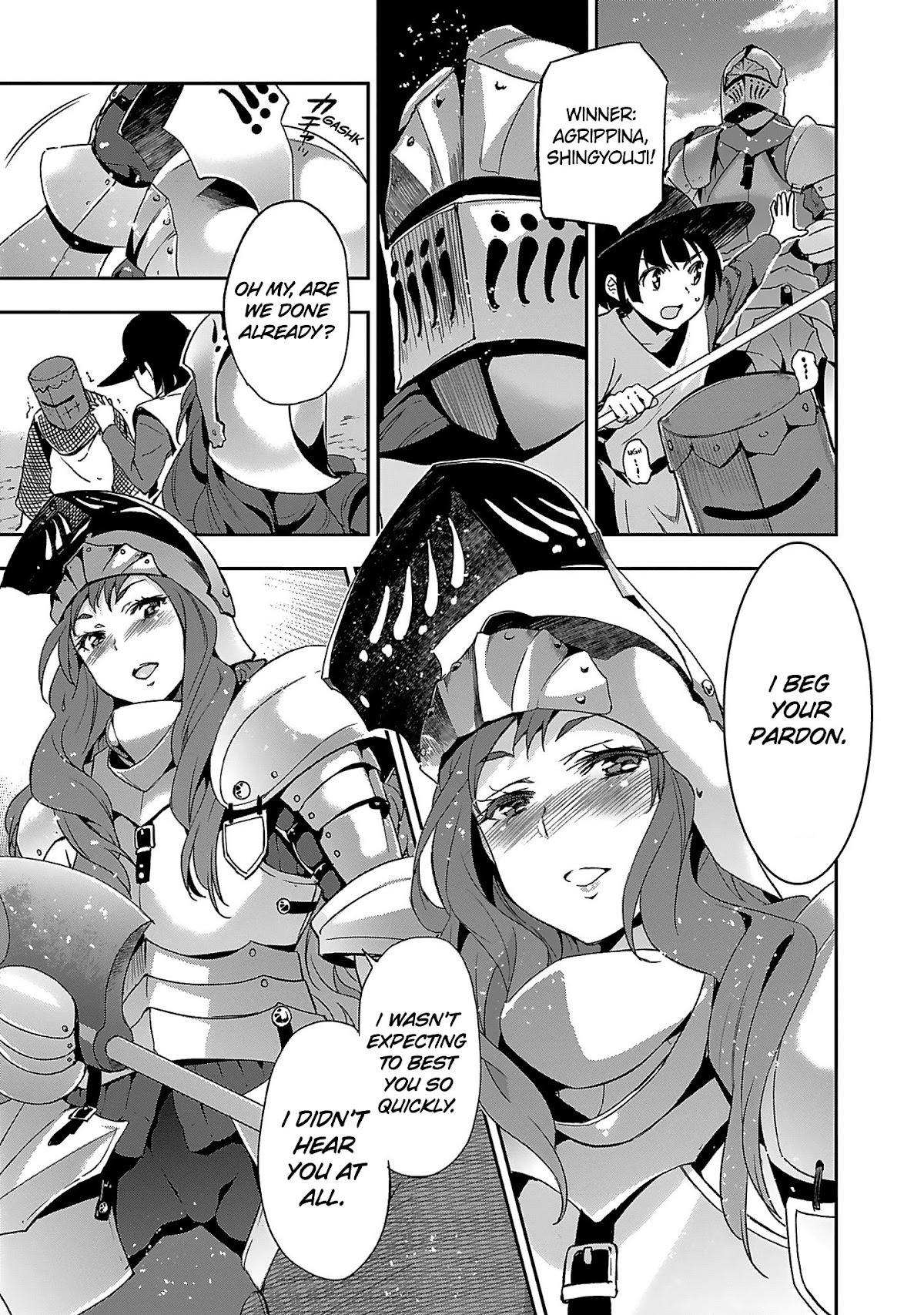Shoujo Kishidan x Knight Tale Chapter 1 page 32 - Chapter 1: Act 1