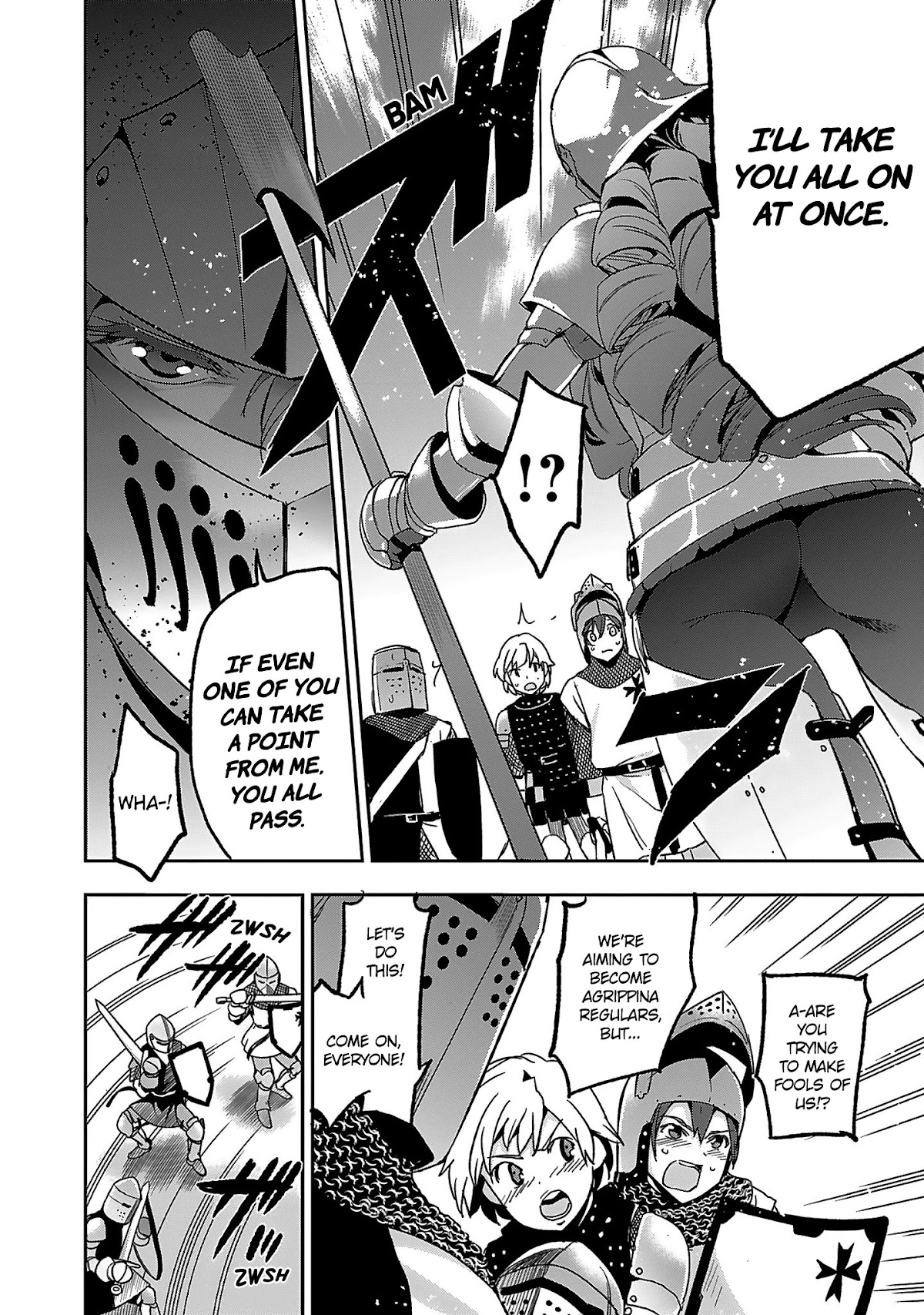 Shoujo Kishidan x Knight Tale Chapter 1 page 35 - Chapter 1: Act 1