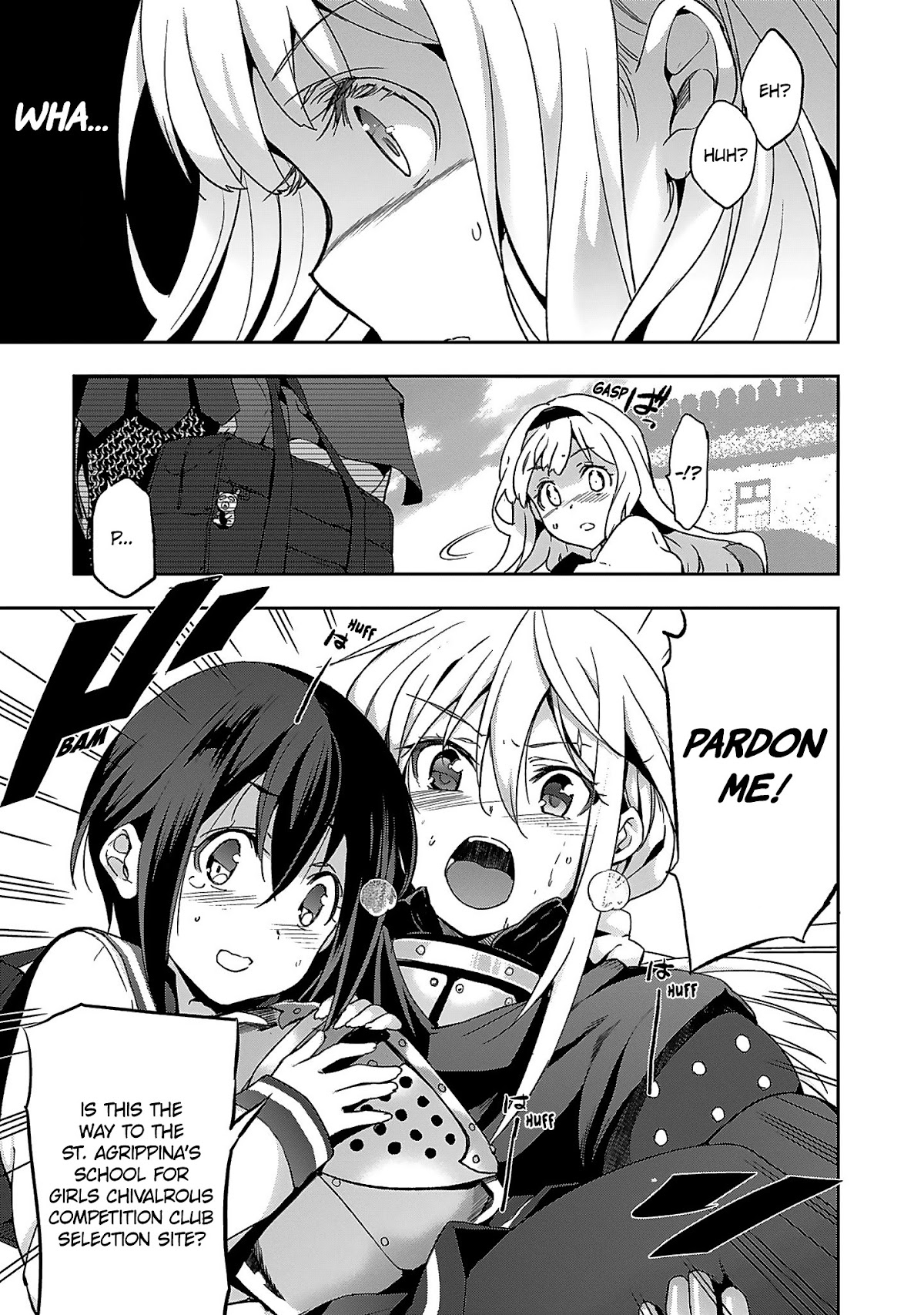 Shoujo Kishidan x Knight Tale Chapter 1 page 38 - Chapter 1: Act 1