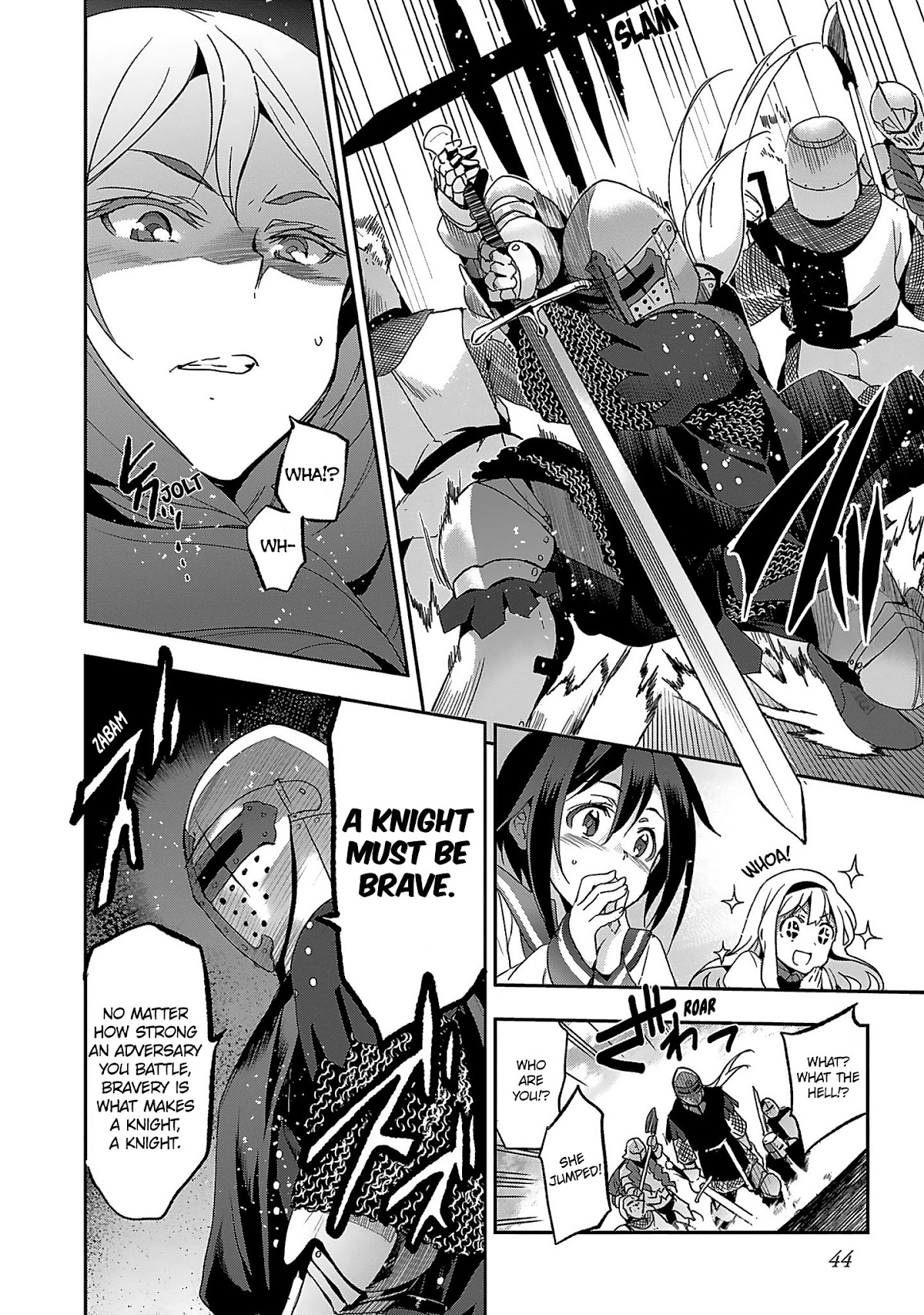 Shoujo Kishidan x Knight Tale Chapter 1 page 43 - Chapter 1: Act 1