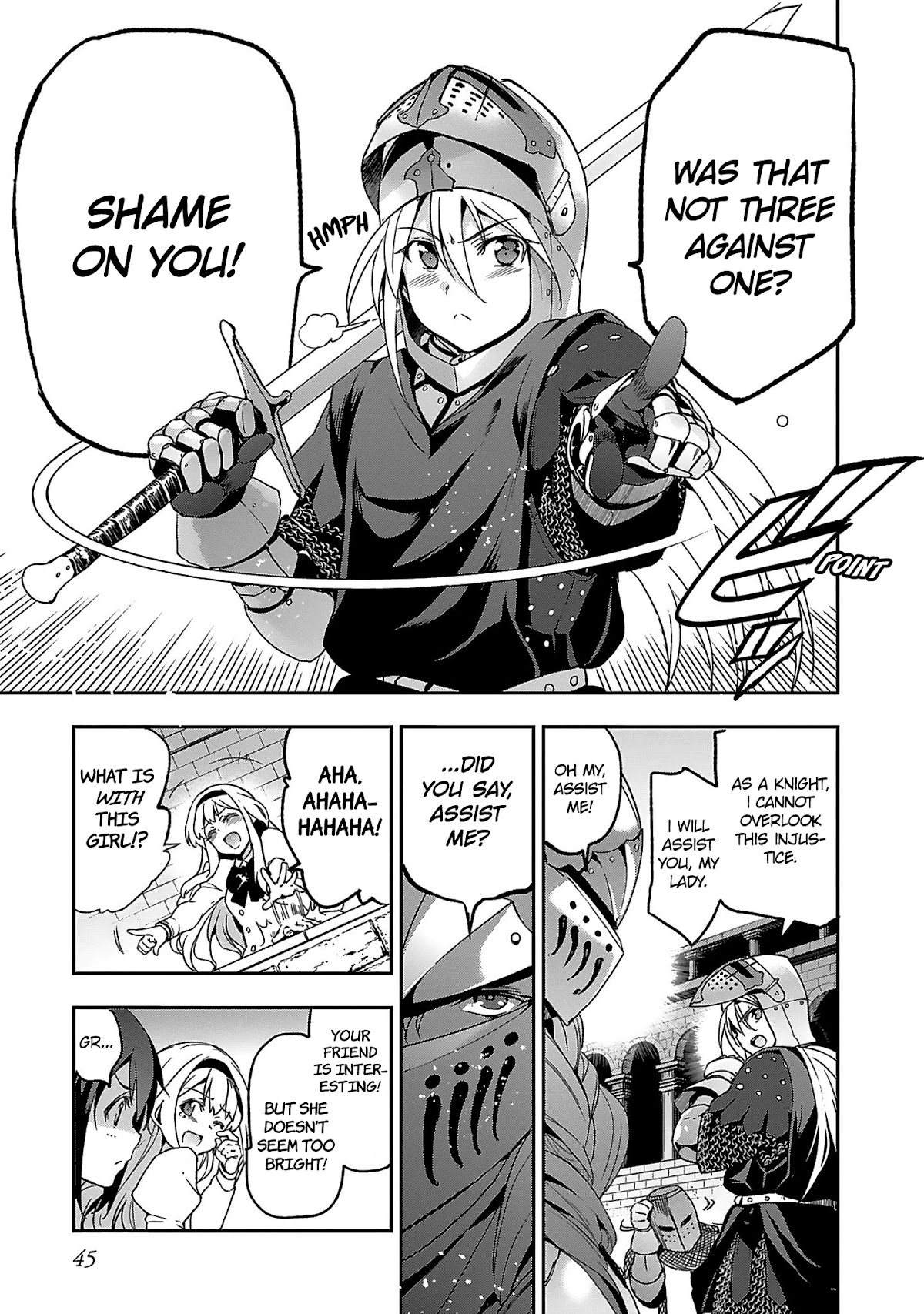 Shoujo Kishidan x Knight Tale Chapter 1 page 44 - Chapter 1: Act 1