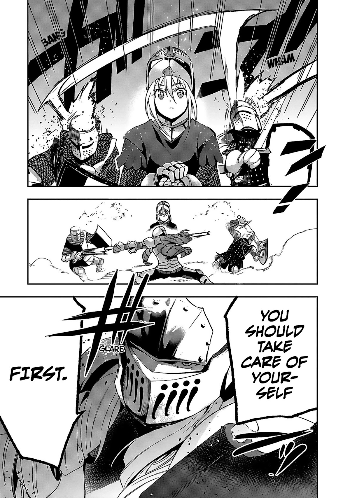 Shoujo Kishidan x Knight Tale Chapter 1 page 46 - Chapter 1: Act 1