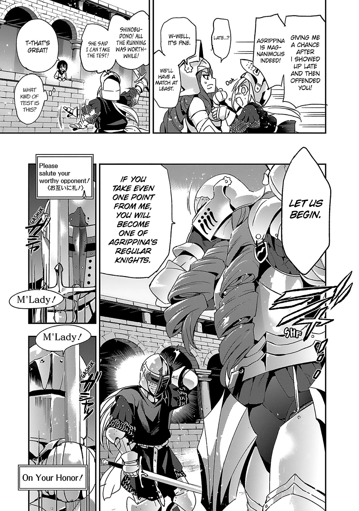 Shoujo Kishidan x Knight Tale Chapter 1 page 48 - Chapter 1: Act 1