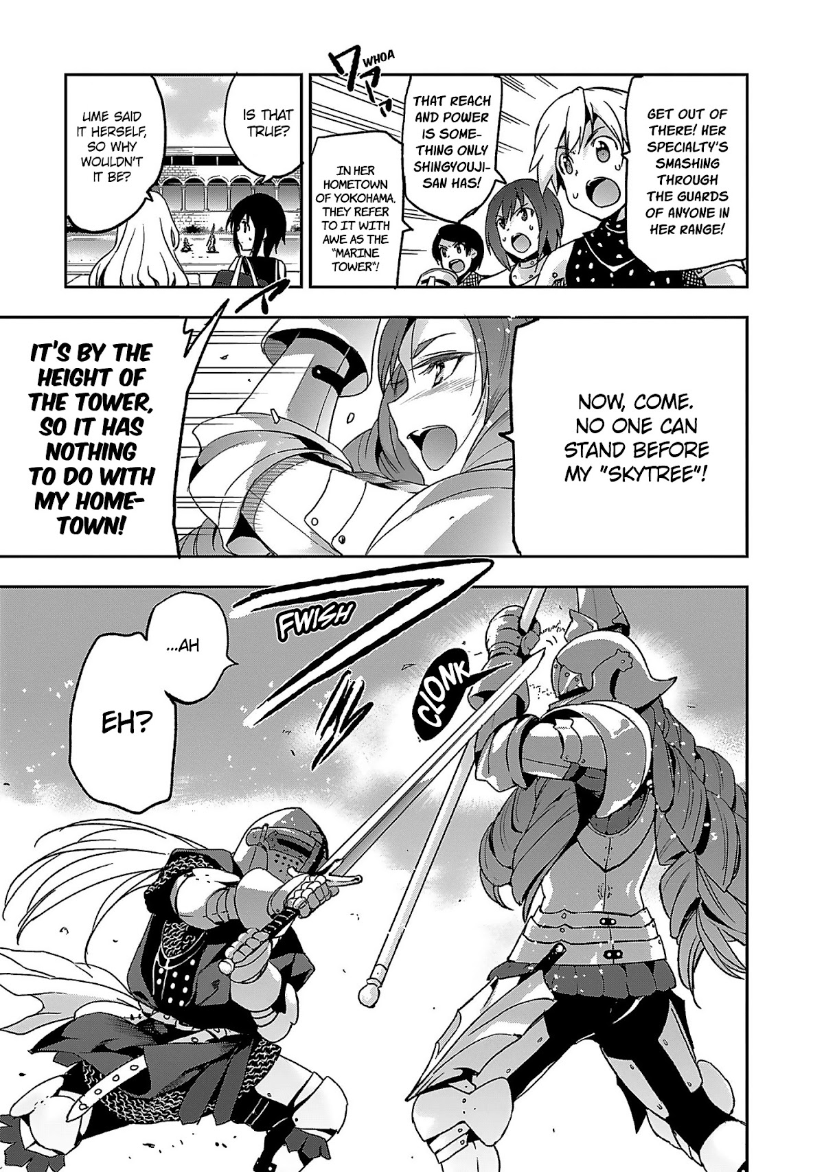 Shoujo Kishidan x Knight Tale Chapter 1 page 50 - Chapter 1: Act 1