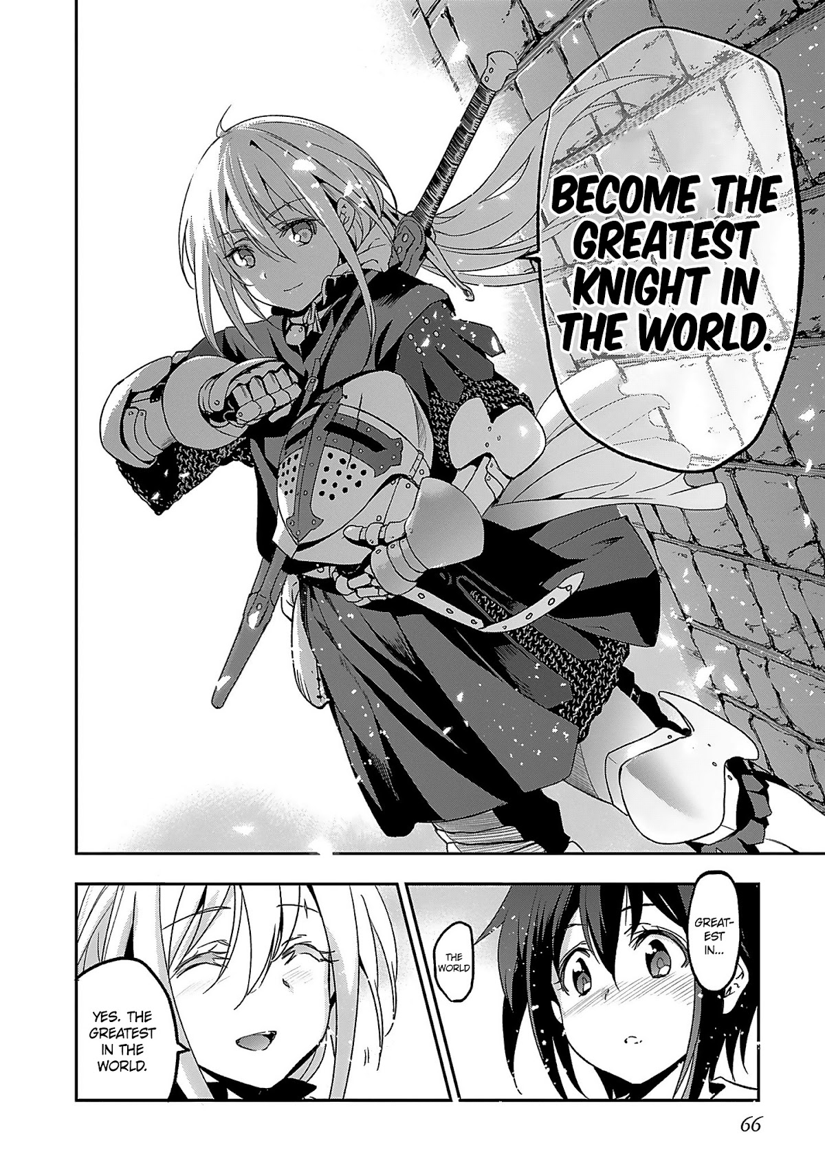 Shoujo Kishidan x Knight Tale Chapter 1 page 65 - Chapter 1: Act 1