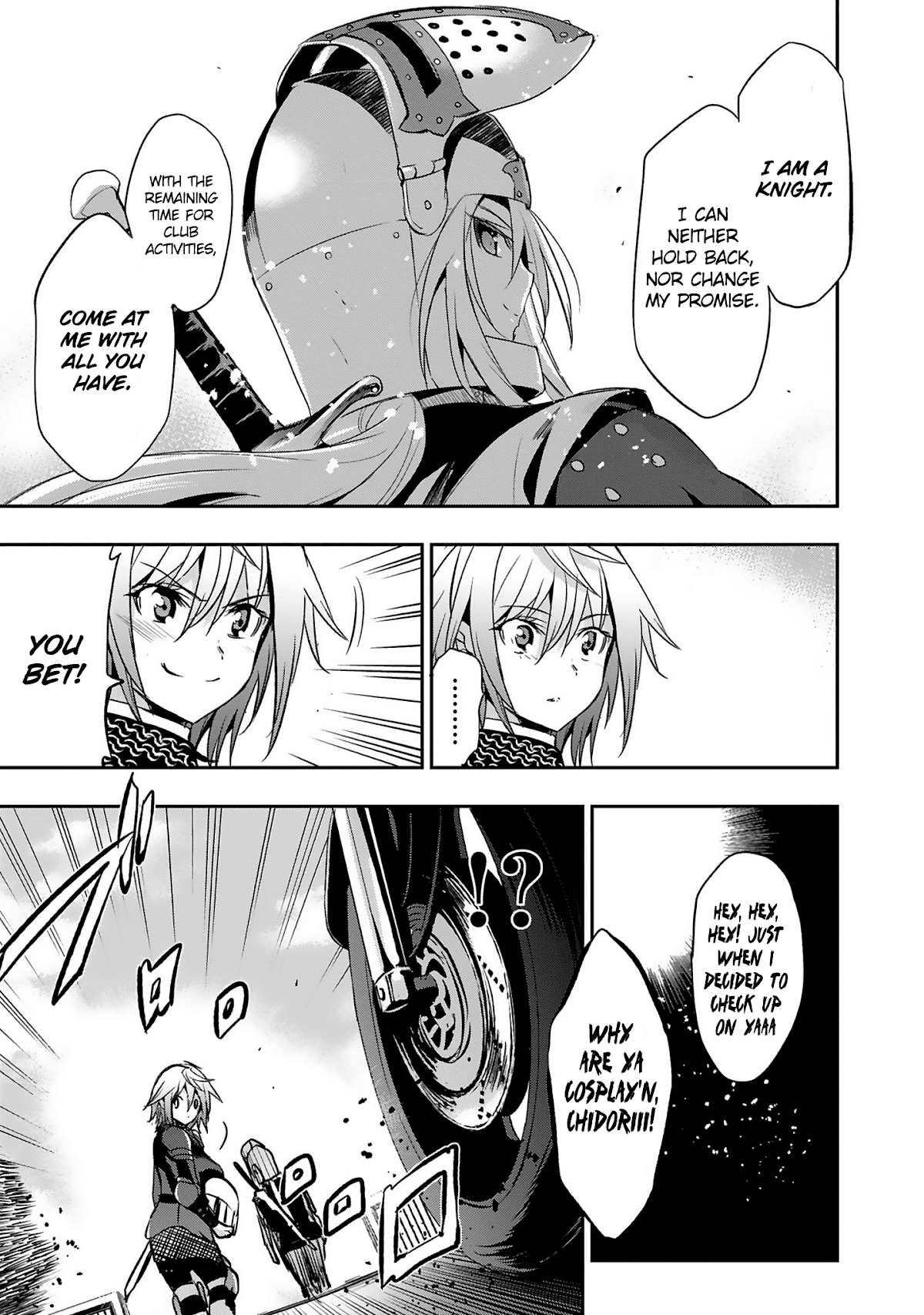 Shoujo Kishidan x Knight Tale Chapter 10 page 9 - Chapter 10: Act 10