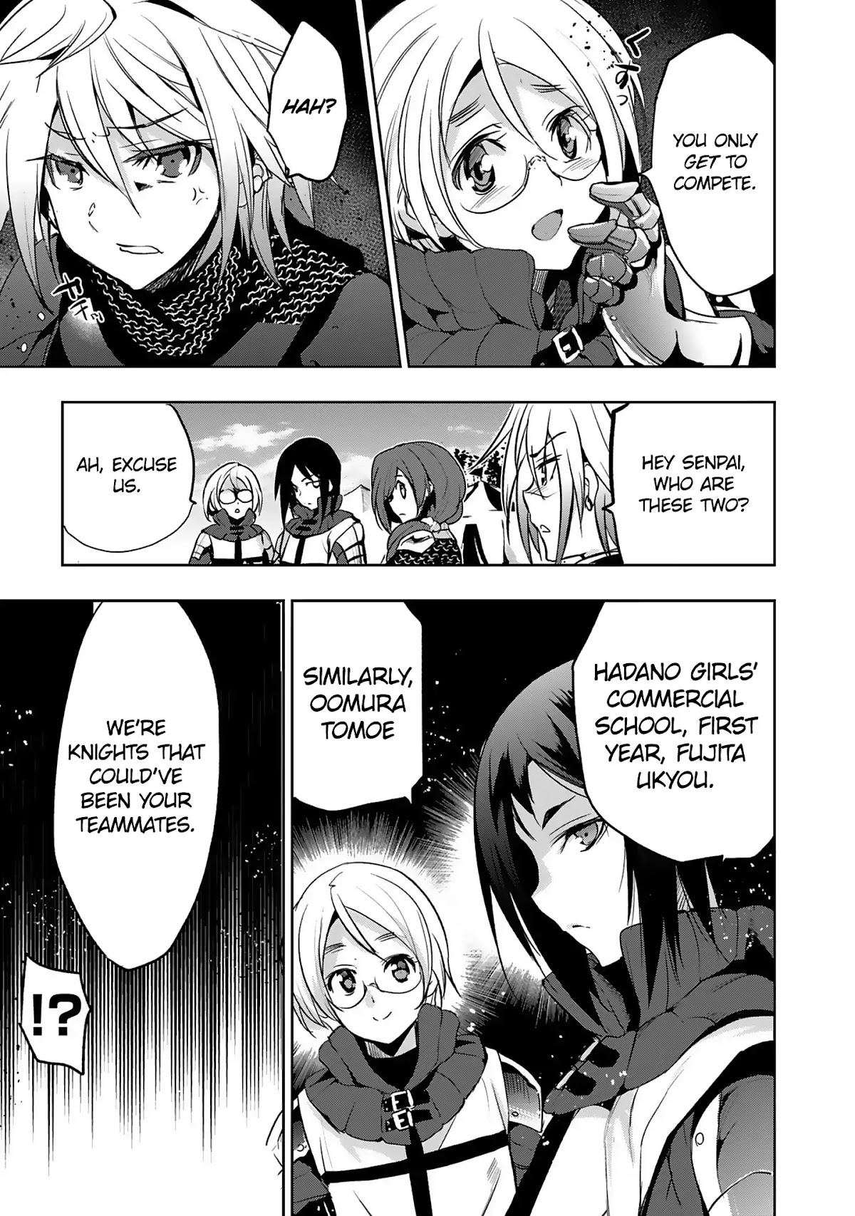Shoujo Kishidan x Knight Tale Chapter 12 page 7 - Chapter 12: Act 12