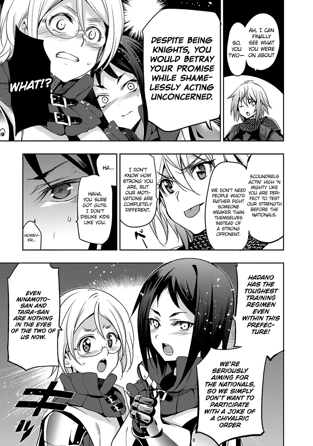Shoujo Kishidan x Knight Tale Chapter 12 page 9 - Chapter 12: Act 12