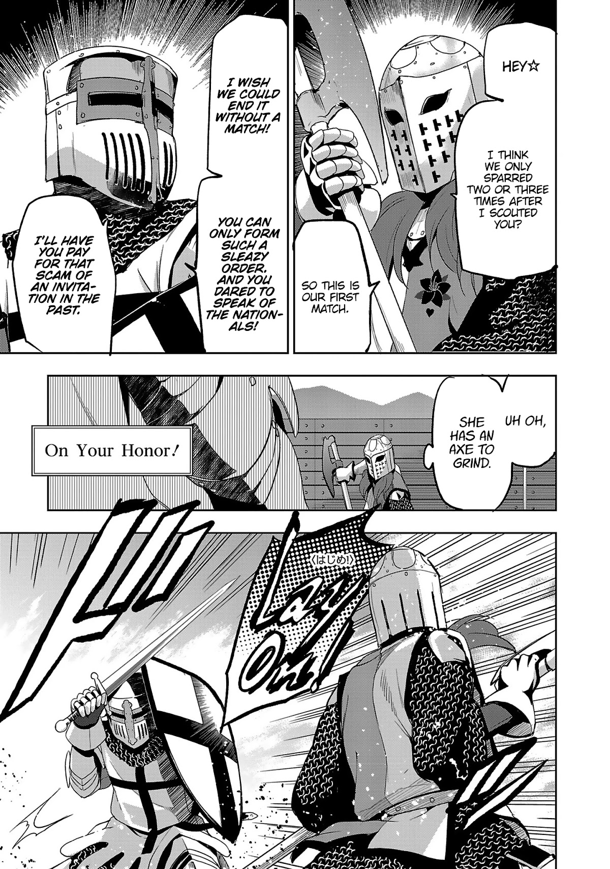 Shoujo Kishidan x Knight Tale Chapter 13 page 15 - Chapter 13: Act 13