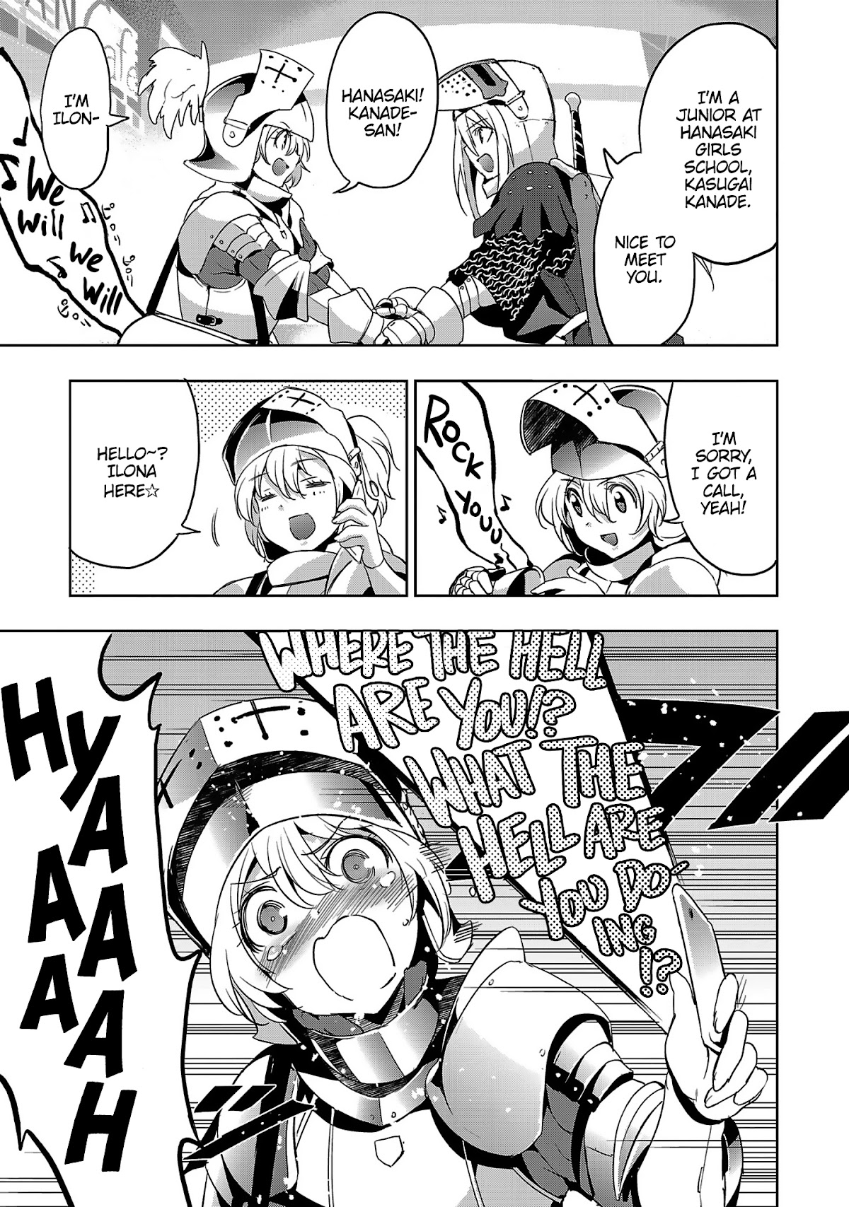 Shoujo Kishidan x Knight Tale Chapter 13 page 7 - Chapter 13: Act 13