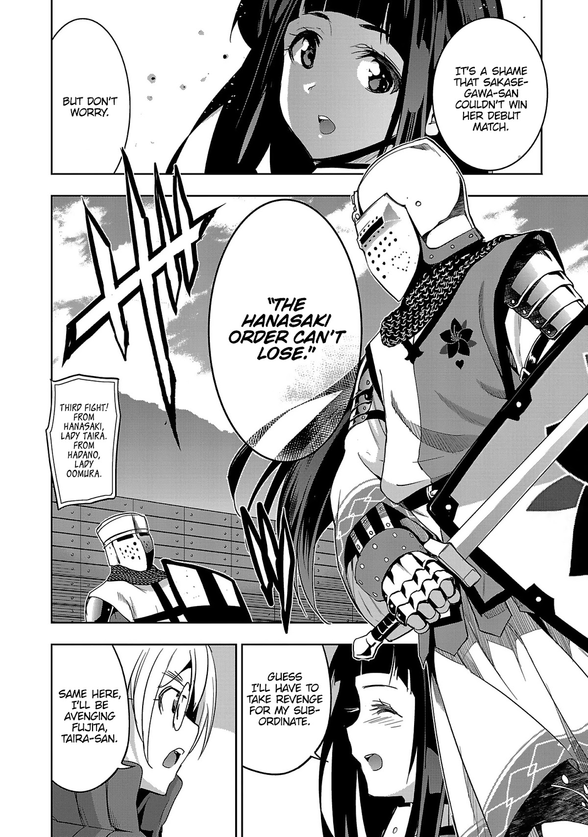 Shoujo Kishidan x Knight Tale Chapter 14 page 22 - Chapter 14: Act 14