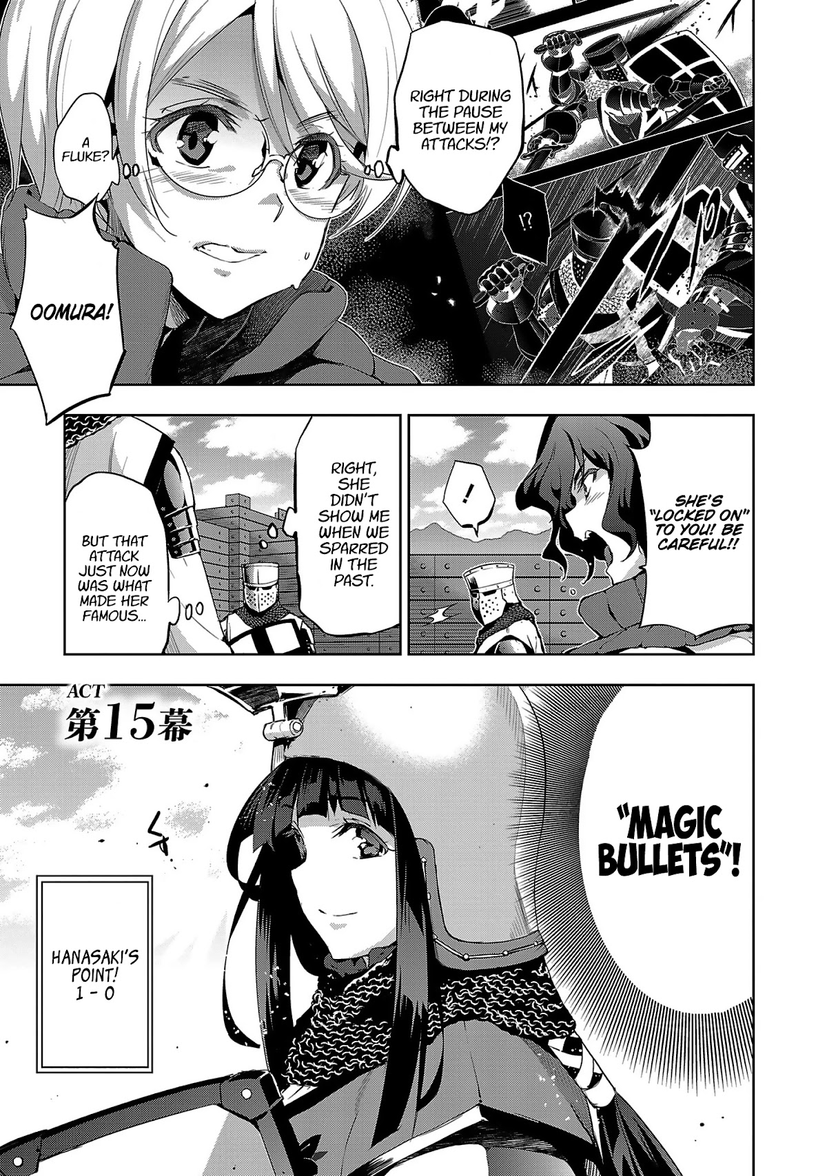 Shoujo Kishidan x Knight Tale Chapter 15 page 1 - Chapter 15: Act 15