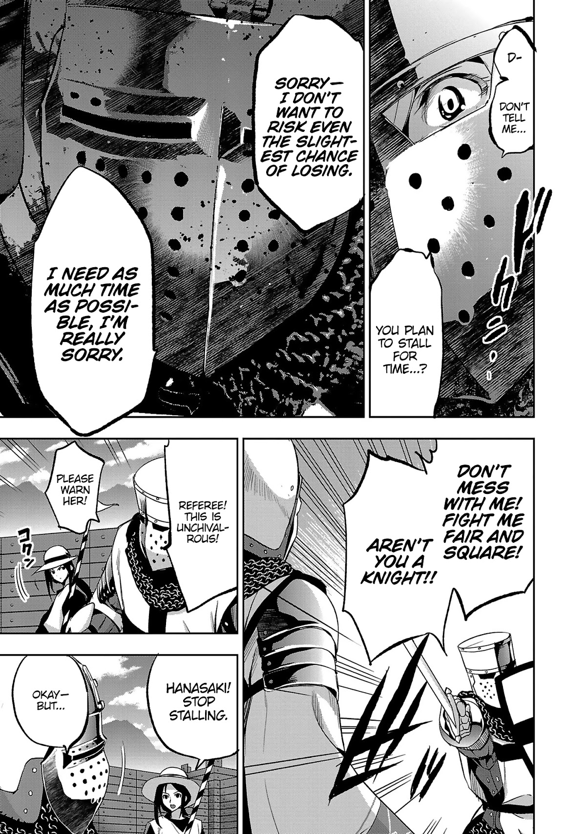Shoujo Kishidan x Knight Tale Chapter 15 page 17 - Chapter 15: Act 15