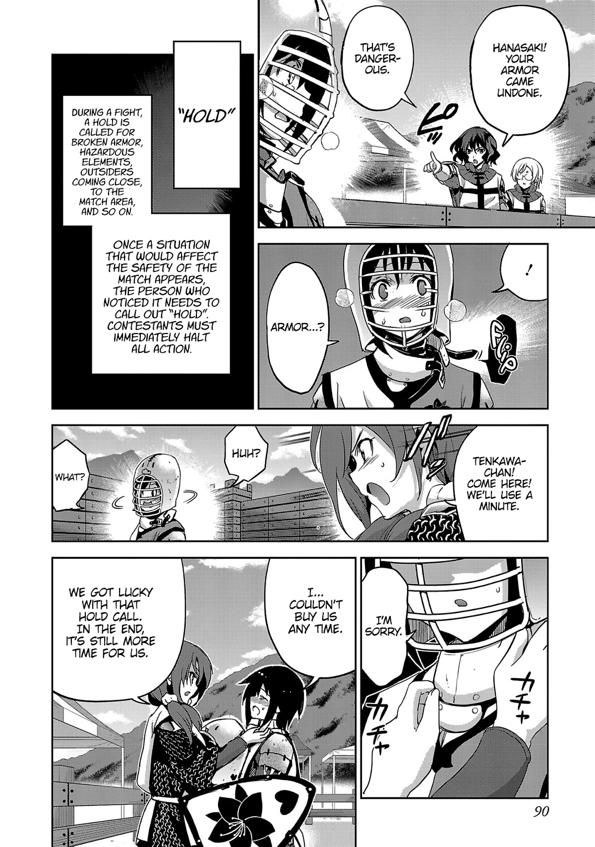Shoujo Kishidan x Knight Tale Chapter 16 page 10 - Chapter 16: Act 16