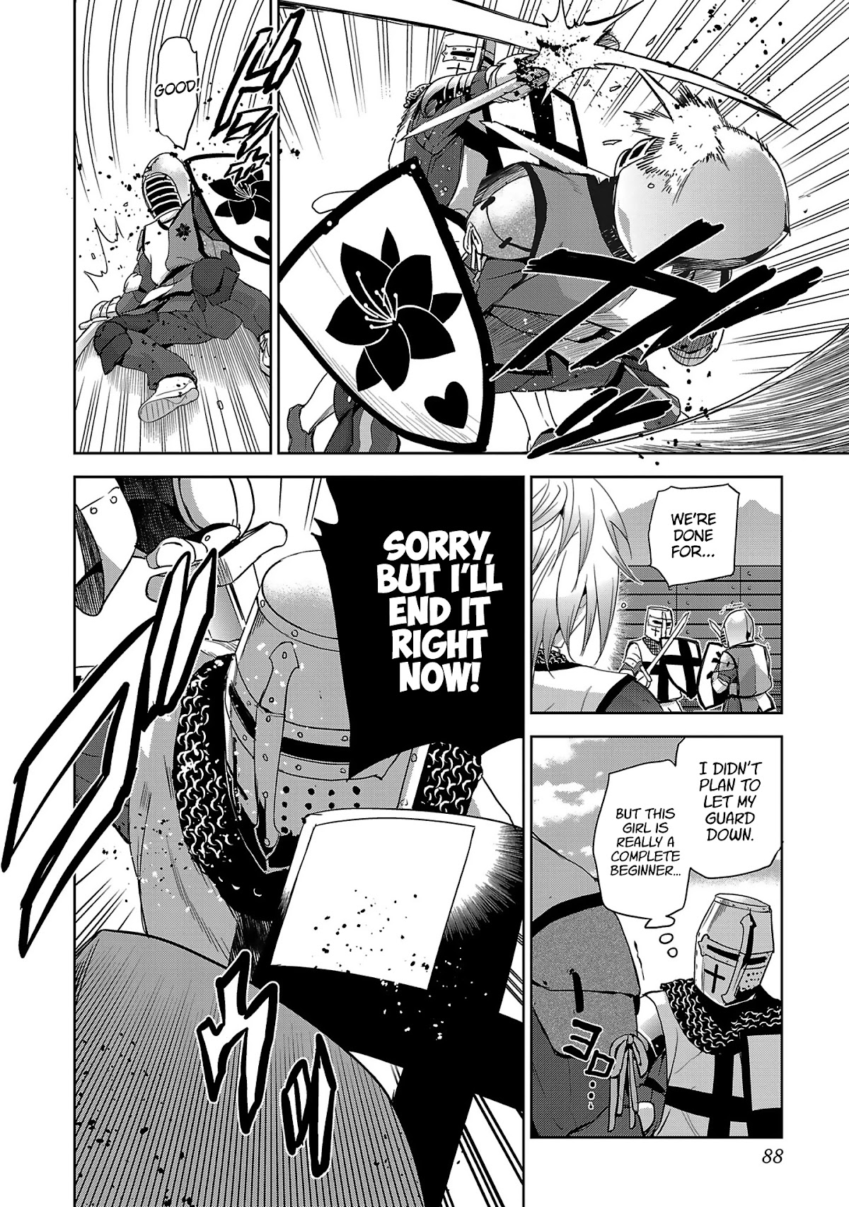 Shoujo Kishidan x Knight Tale Chapter 16 page 8 - Chapter 16: Act 16