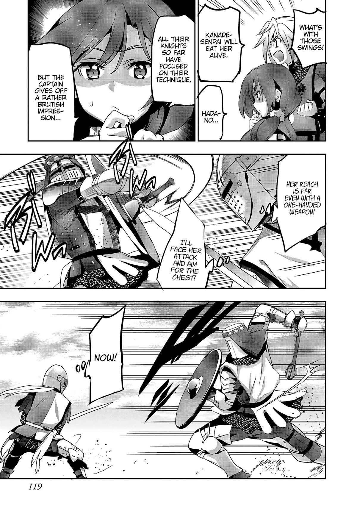 Shoujo Kishidan x Knight Tale Chapter 17 page 11 - Chapter 17: Act 17