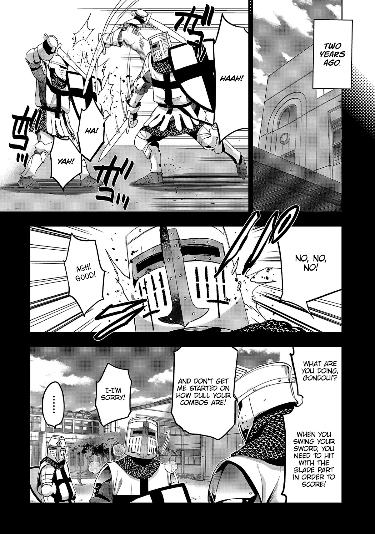 Shoujo Kishidan x Knight Tale Chapter 17 page 17 - Chapter 17: Act 17