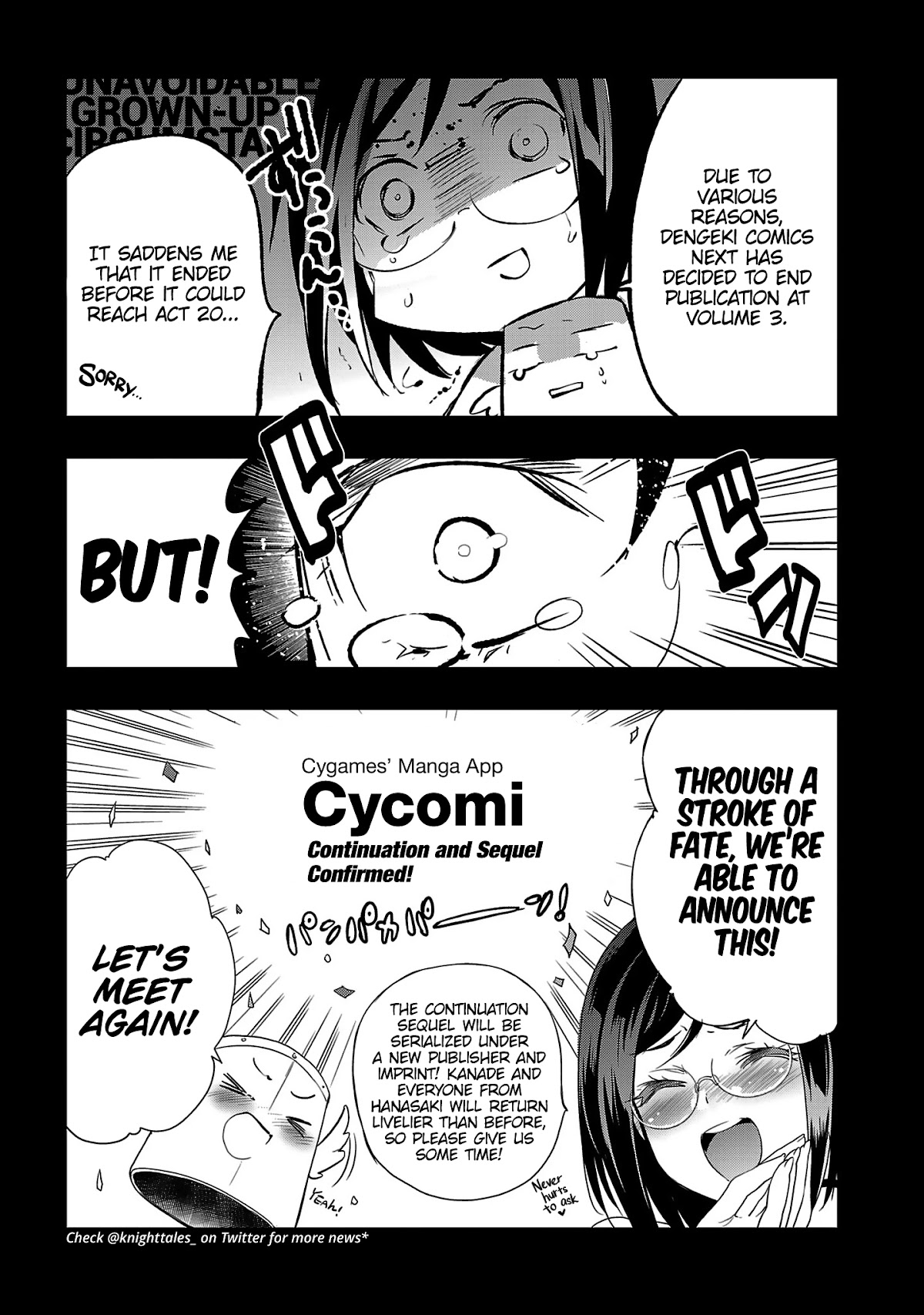 Shoujo Kishidan x Knight Tale Chapter 19.5 page 5 - Chapter 19.5: Omake [END]