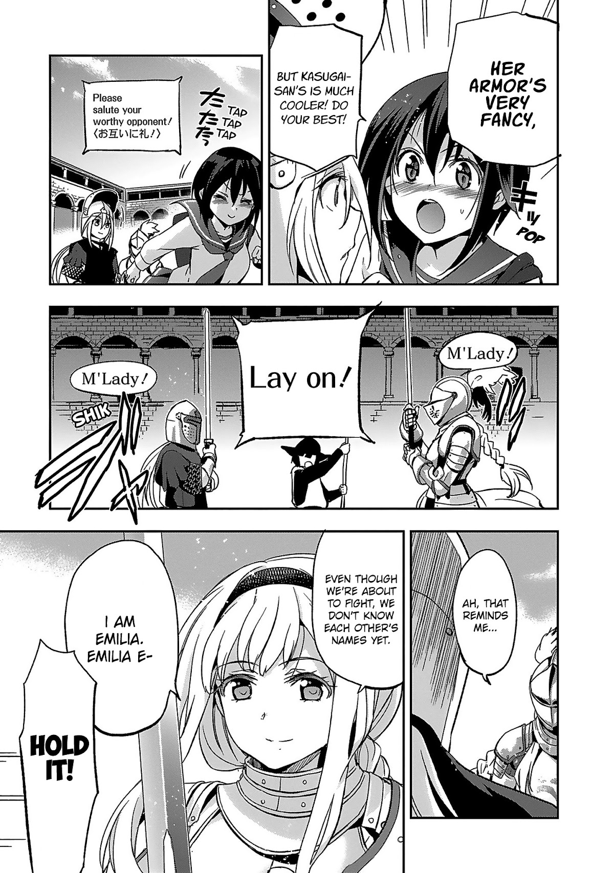 Shoujo Kishidan x Knight Tale Chapter 2 page 15 - Chapter 2: Act 2