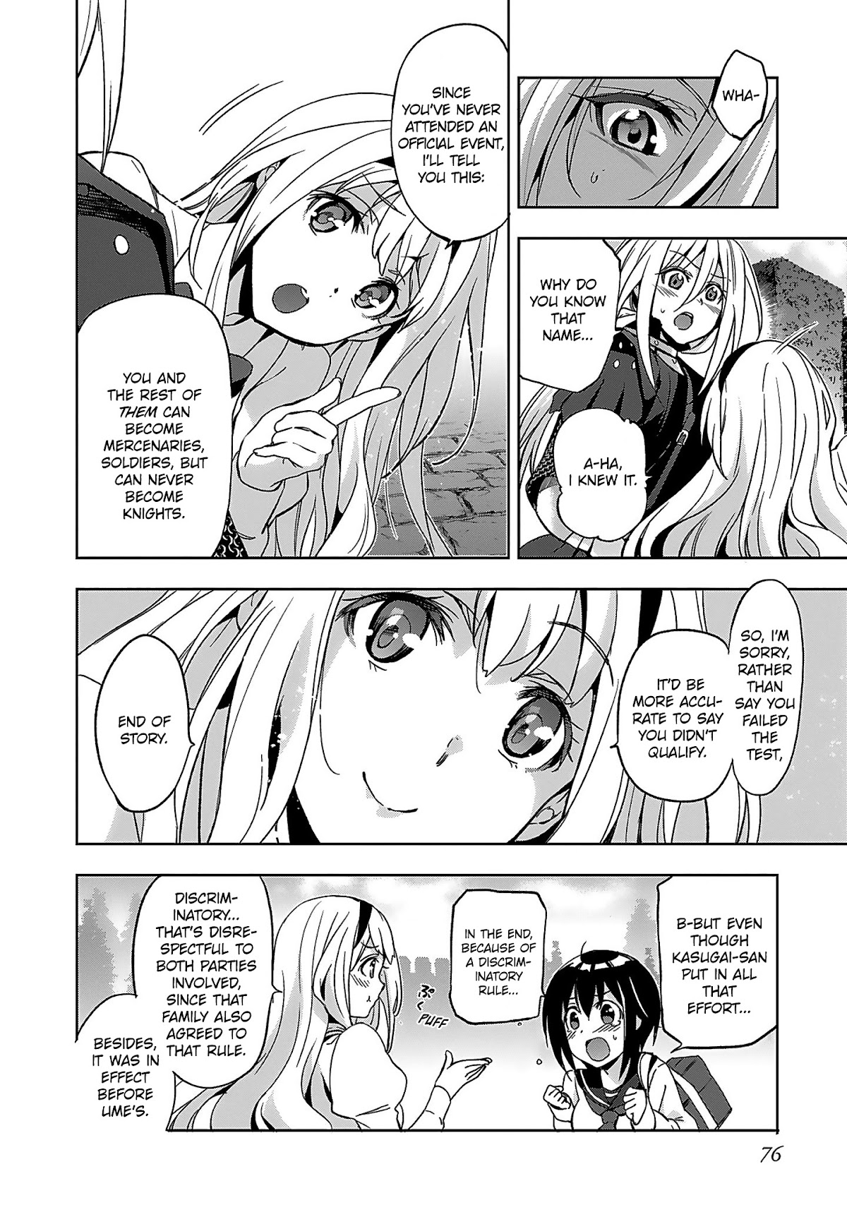 Shoujo Kishidan x Knight Tale Chapter 2 page 6 - Chapter 2: Act 2
