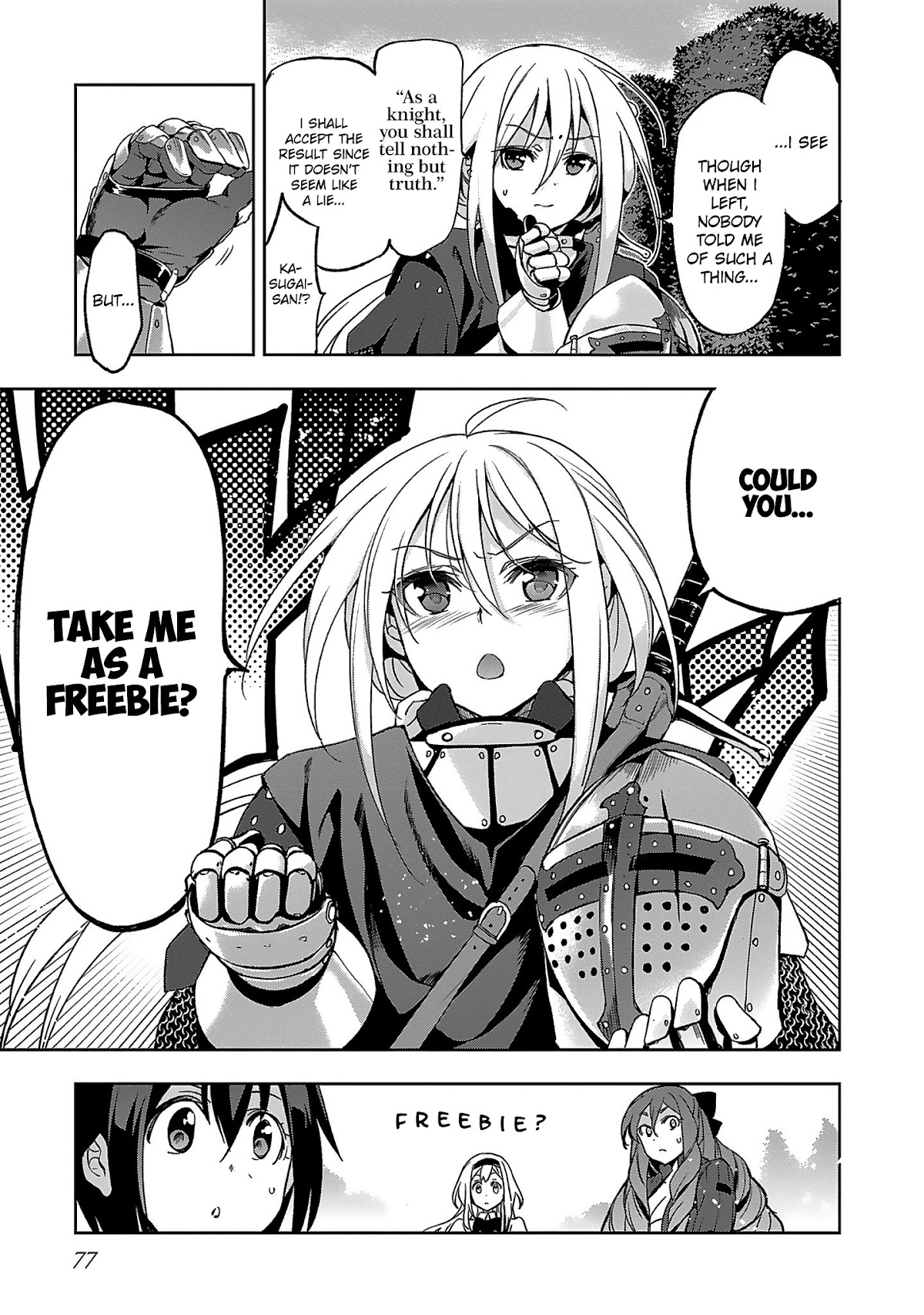 Shoujo Kishidan x Knight Tale Chapter 2 page 7 - Chapter 2: Act 2