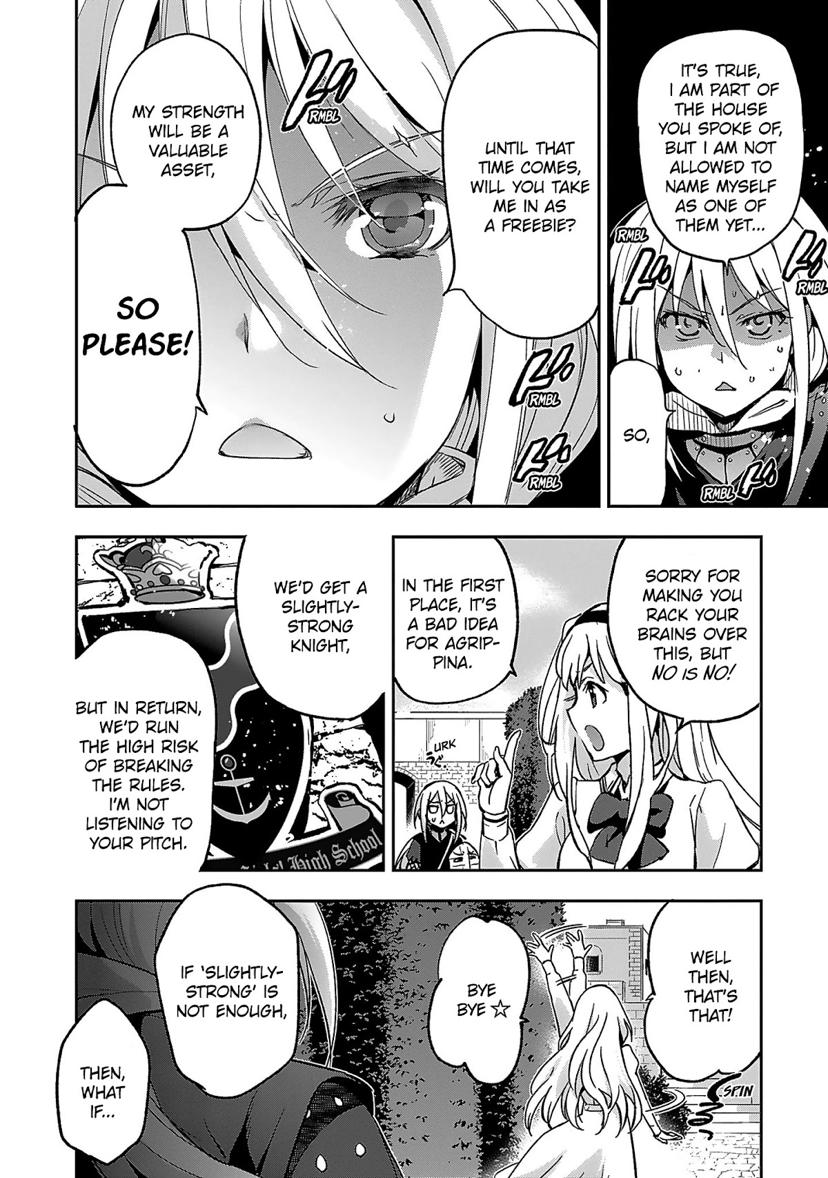 Shoujo Kishidan x Knight Tale Chapter 2 page 8 - Chapter 2: Act 2