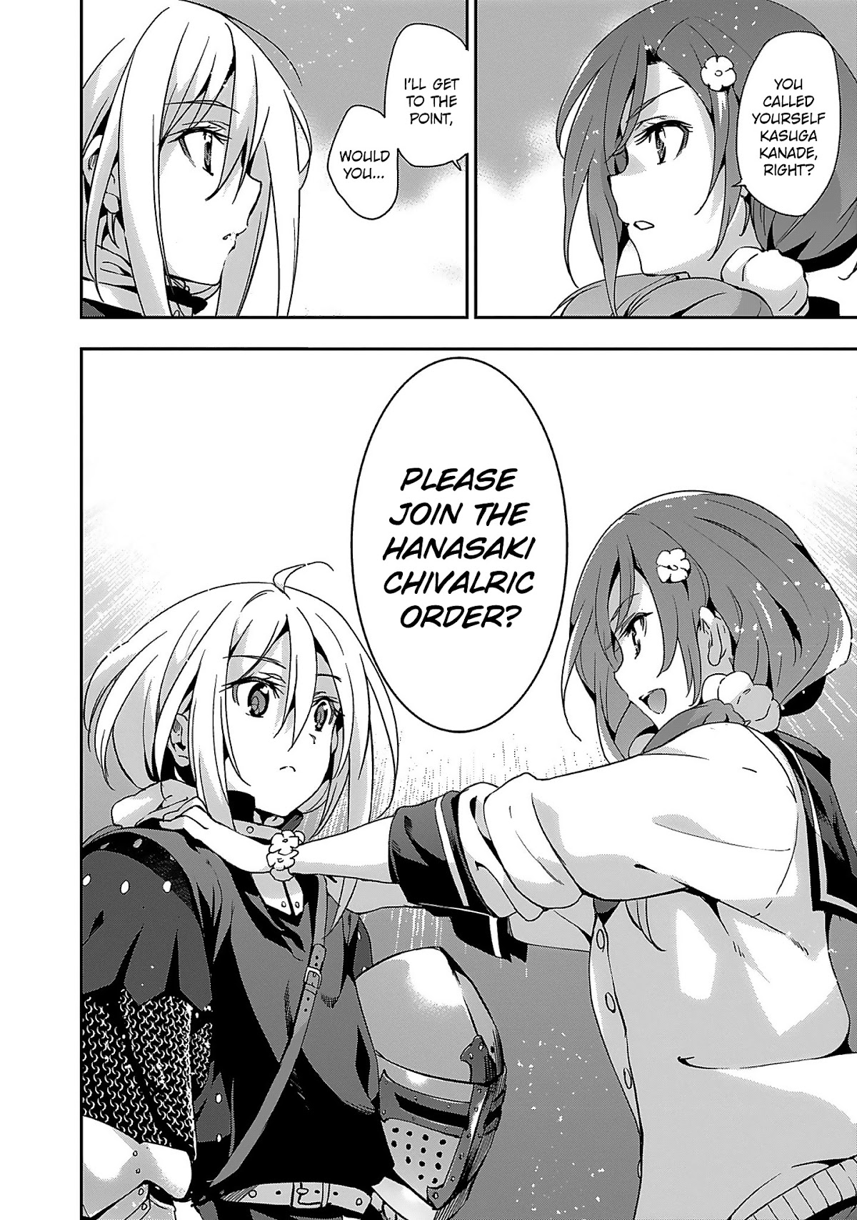 Shoujo Kishidan x Knight Tale Chapter 3 page 10 - Chapter 3: Act 3