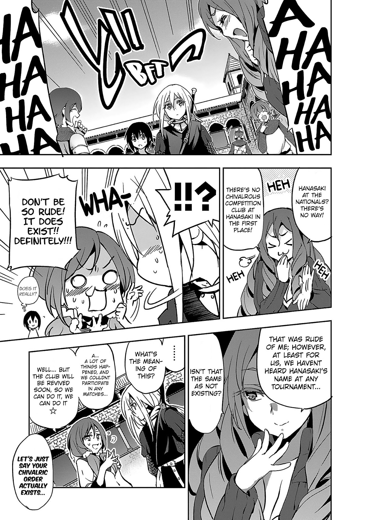 Shoujo Kishidan x Knight Tale Chapter 3 page 13 - Chapter 3: Act 3