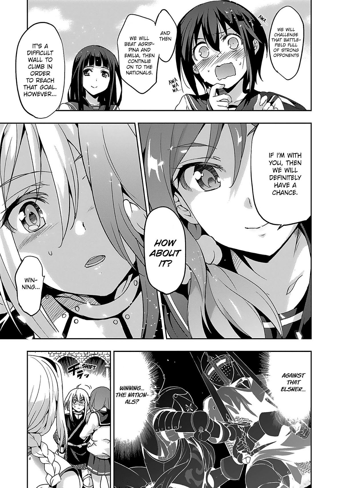 Shoujo Kishidan x Knight Tale Chapter 3 page 17 - Chapter 3: Act 3