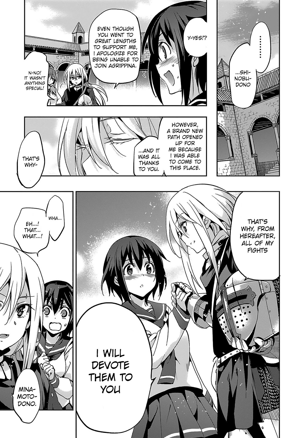 Shoujo Kishidan x Knight Tale Chapter 3 page 19 - Chapter 3: Act 3