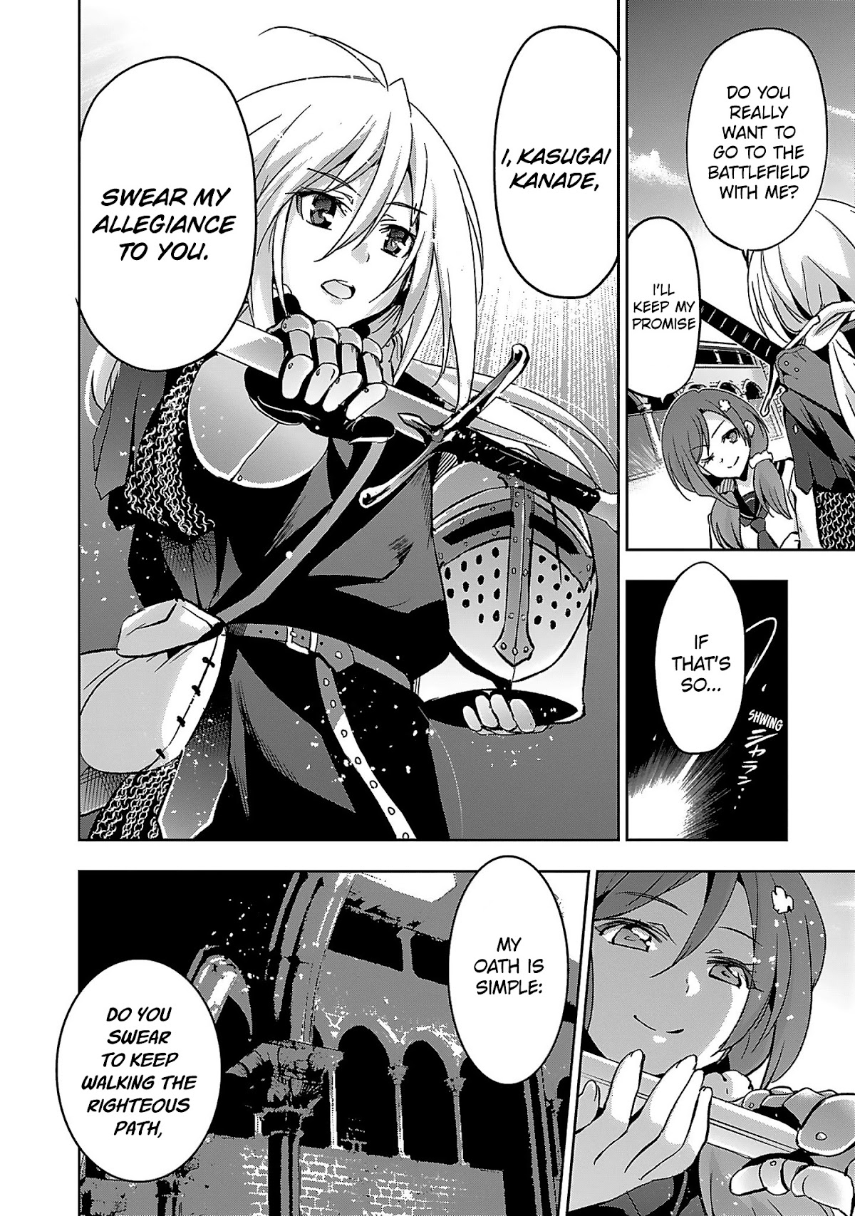 Shoujo Kishidan x Knight Tale Chapter 3 page 20 - Chapter 3: Act 3
