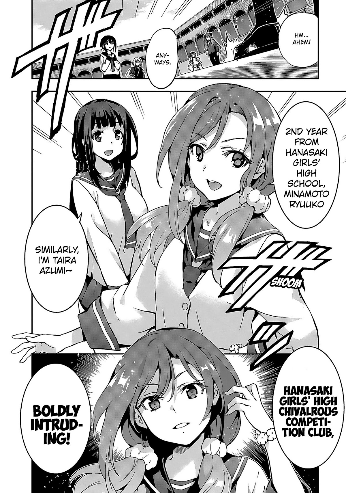 Shoujo Kishidan x Knight Tale Chapter 3 page 4 - Chapter 3: Act 3
