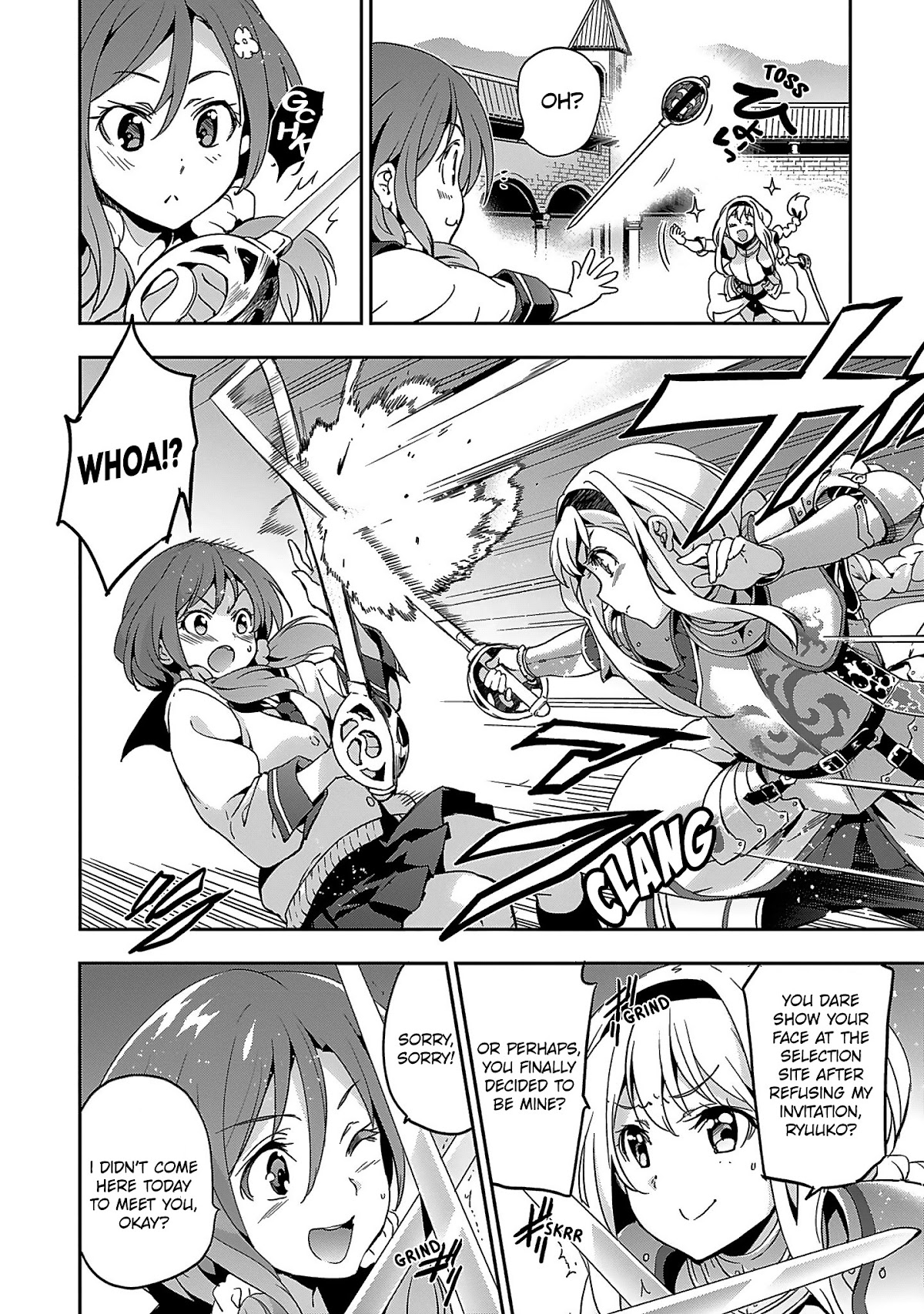 Shoujo Kishidan x Knight Tale Chapter 3 page 6 - Chapter 3: Act 3