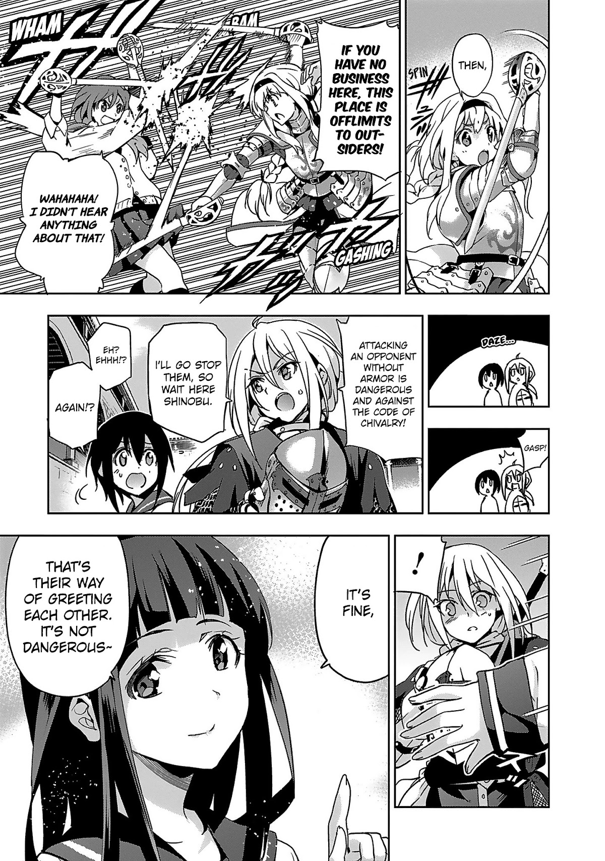 Shoujo Kishidan x Knight Tale Chapter 3 page 7 - Chapter 3: Act 3