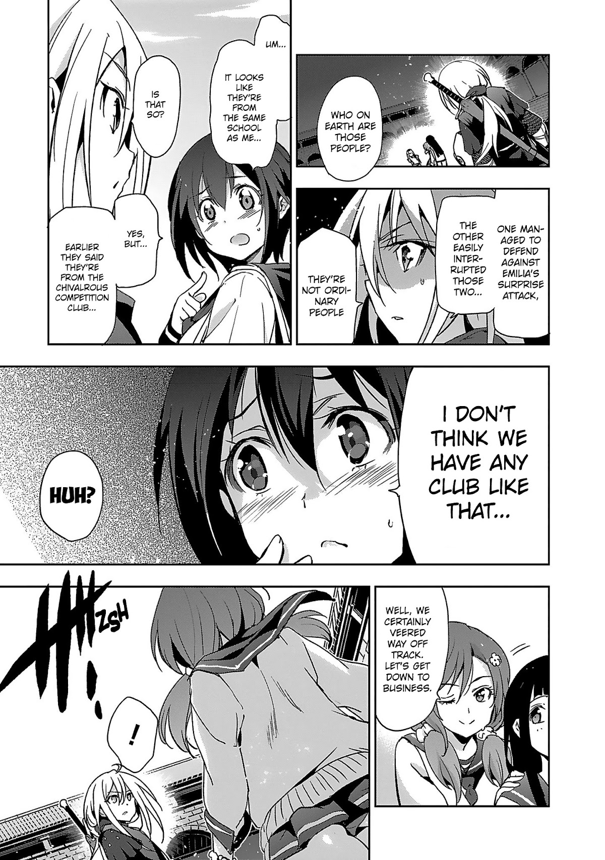 Shoujo Kishidan x Knight Tale Chapter 3 page 9 - Chapter 3: Act 3