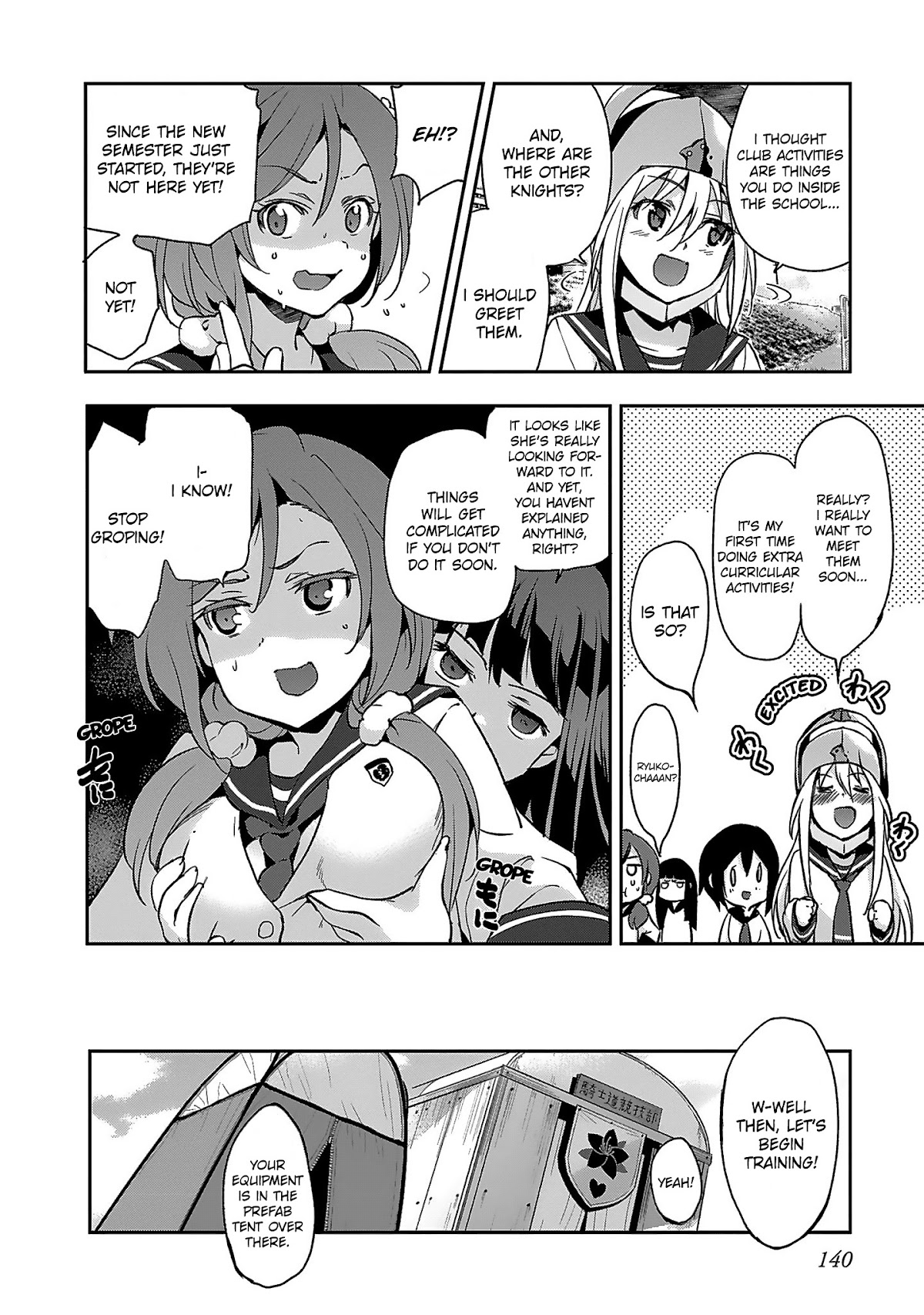 Shoujo Kishidan x Knight Tale Chapter 4 page 10 - Chapter 4: Act 4