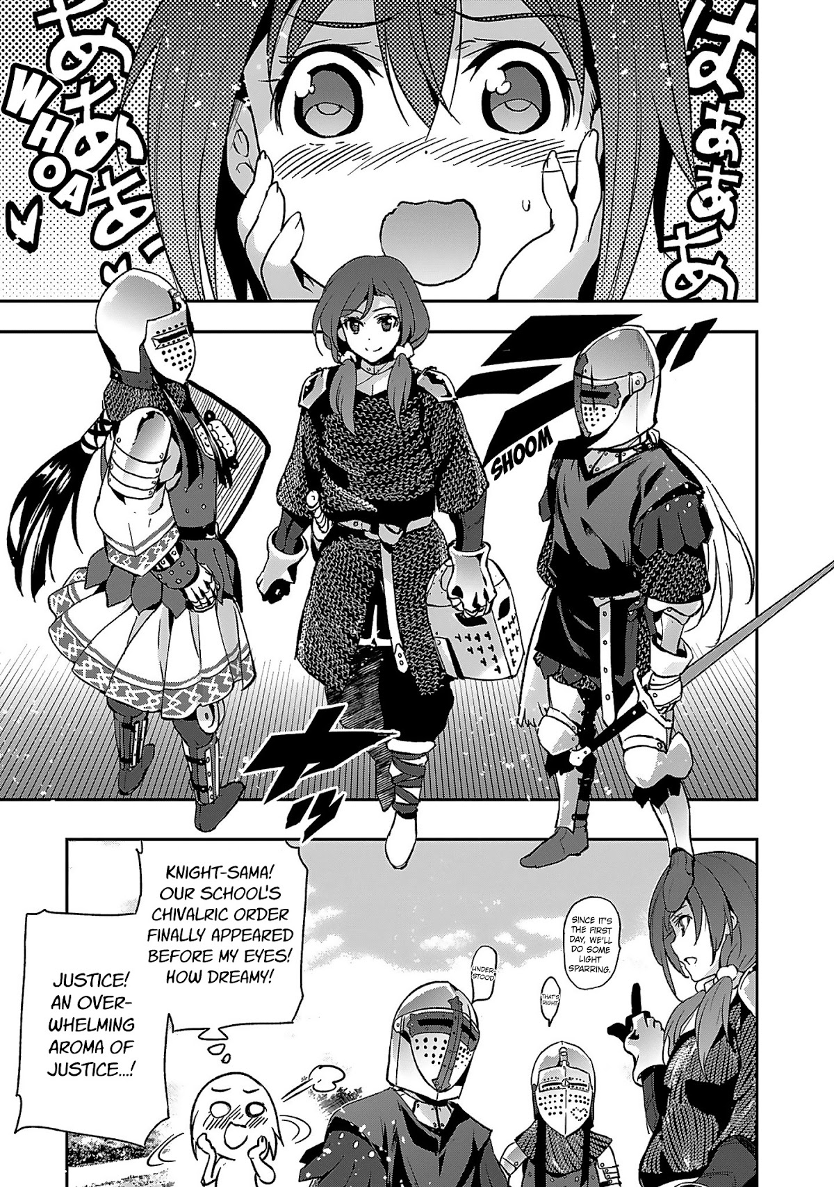 Shoujo Kishidan x Knight Tale Chapter 4 page 11 - Chapter 4: Act 4