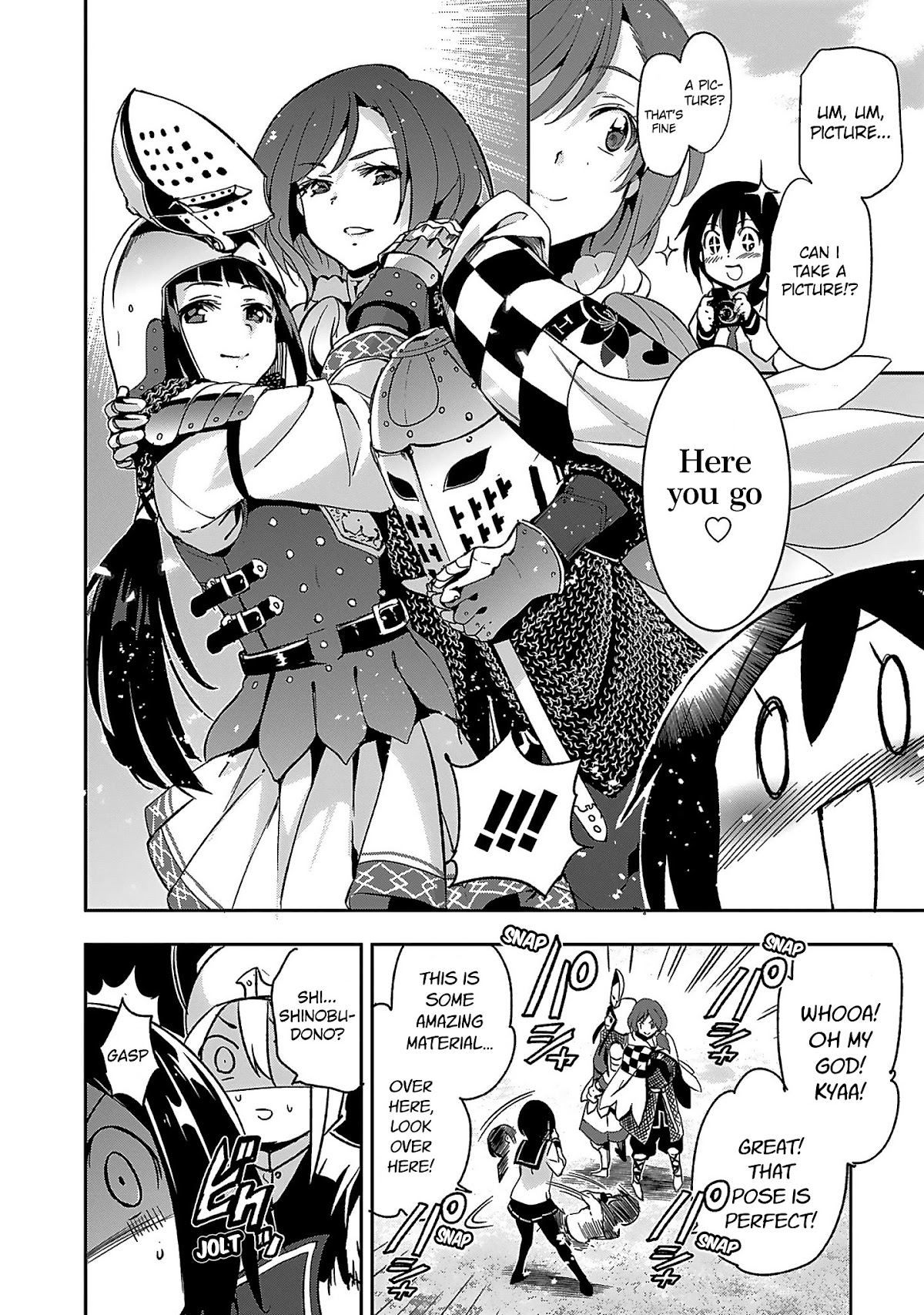 Shoujo Kishidan x Knight Tale Chapter 4 page 12 - Chapter 4: Act 4