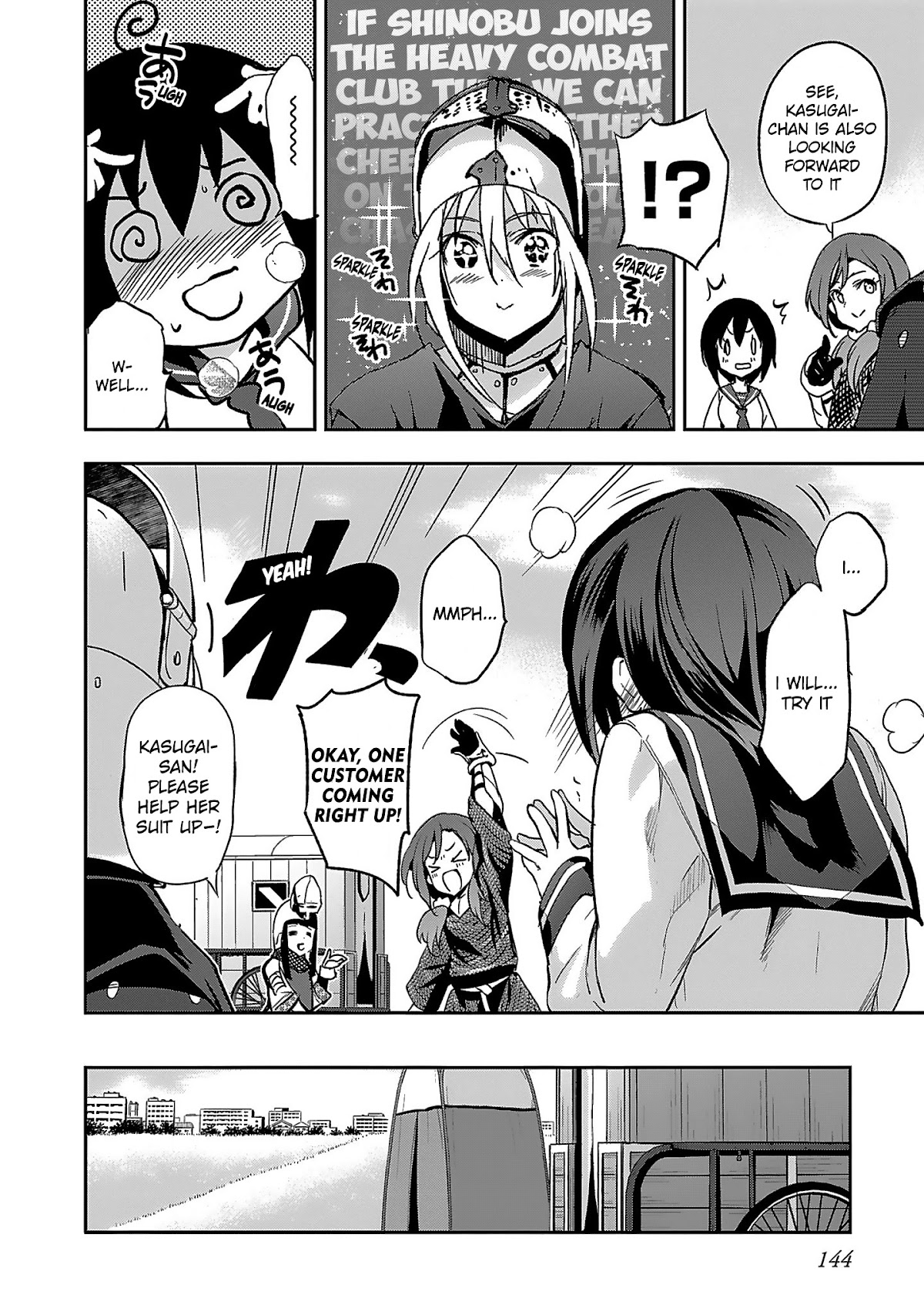 Shoujo Kishidan x Knight Tale Chapter 4 page 14 - Chapter 4: Act 4