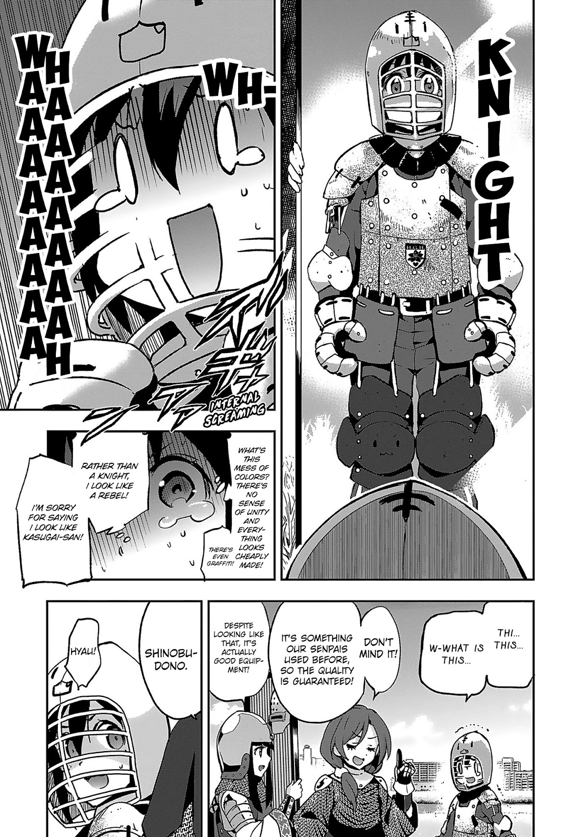 Shoujo Kishidan x Knight Tale Chapter 4 page 17 - Chapter 4: Act 4