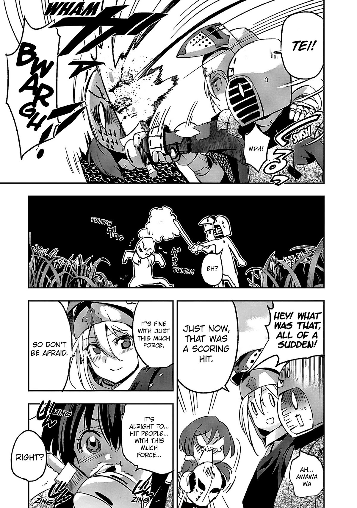 Shoujo Kishidan x Knight Tale Chapter 4 page 25 - Chapter 4: Act 4